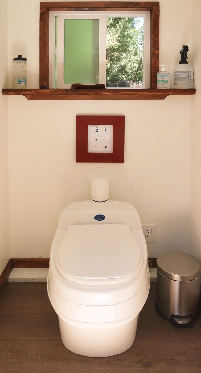 Separett Villa Urine-Separating Compost Toilet | No Additives or Mixing Needed, High-Capacity Design customer photo 1