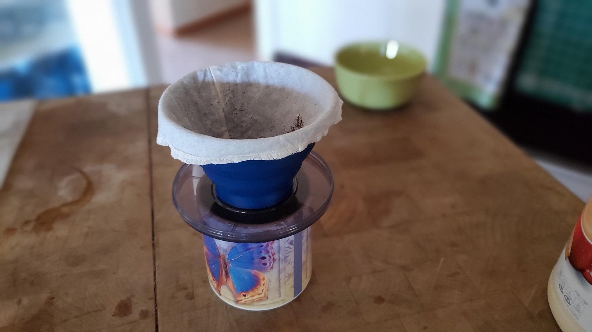 GSI Outdoors Pour-Over Java Drip I Travel Drip Coffee Maker, Collapsible Cone Fits All Coffee Cups & Mugs for Caravan, RV, Camping & Backpacking customer photo 1