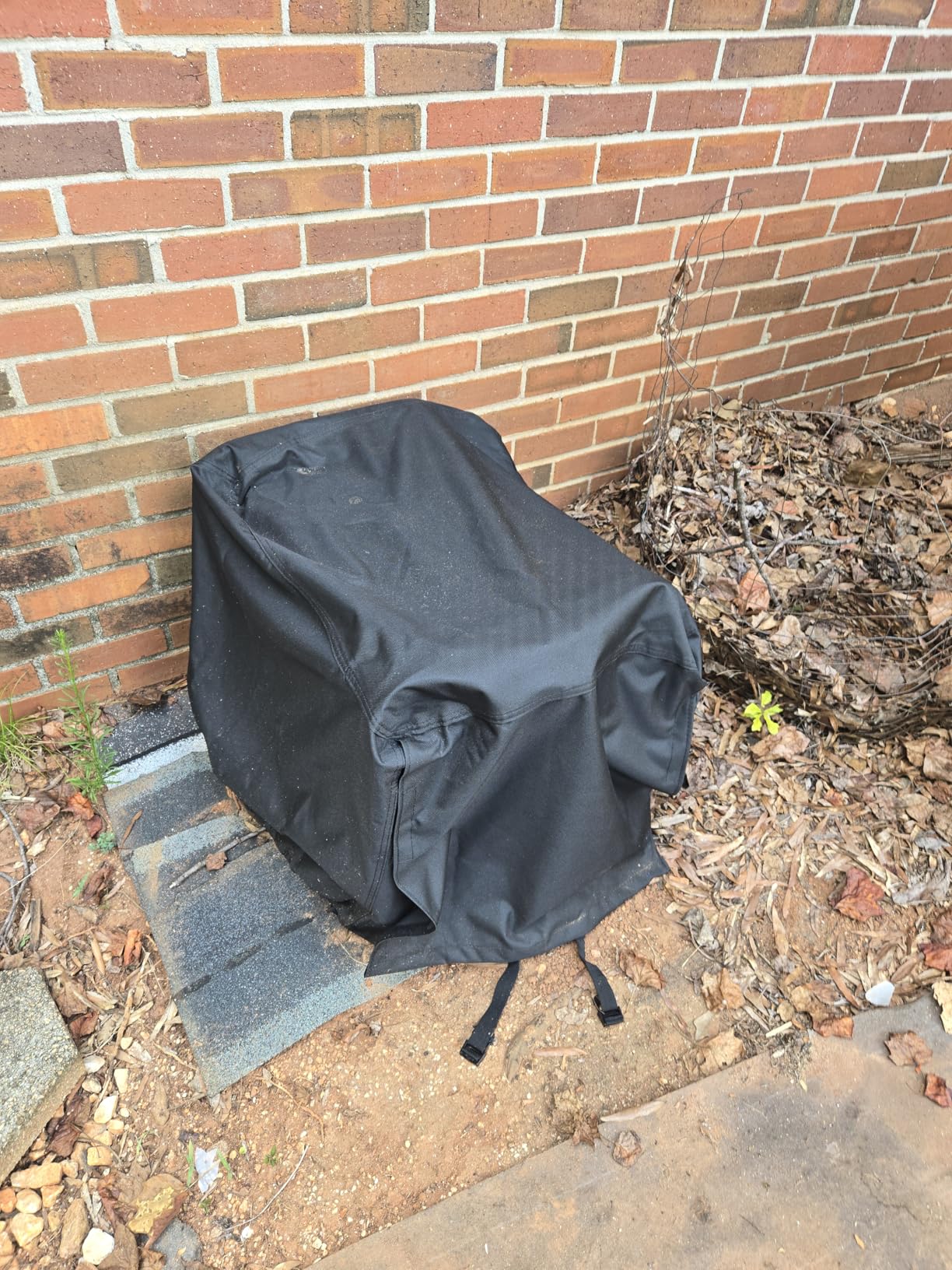 Porch Shield Generator Cover for 5000-10000W, 32 x 24 x 24 inch, Black | Heavy Duty 600D Poly, Fit Gas Inverter Generator, All Weather Protection customer photo 2