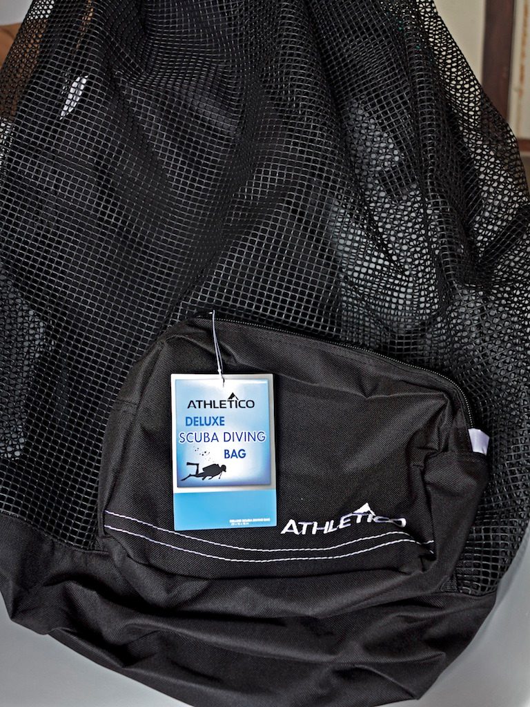 Athletico Scuba Diving Bag - XL Mesh Travel Backpack for Scuba Diving and Snorkeling Gear & Equipment - Dry Bag Holds Mask, Fins, Snorkel, and More customer photo 1