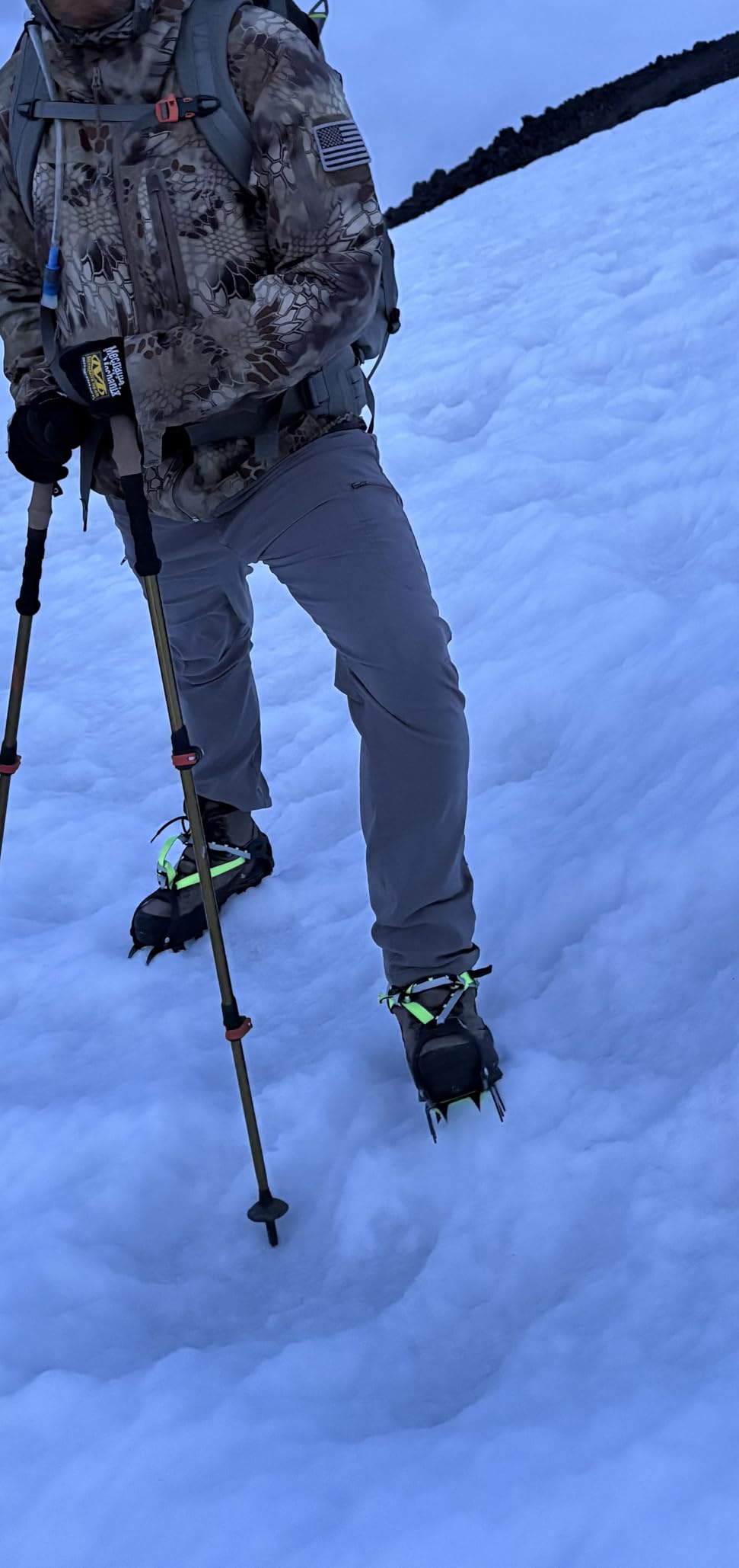 BRS HuaYe Professional Edition Fourteen Teeth Ice Crampons Winter Snow Boot Shoe Covers Gripper BRS-S1A customer photo 1