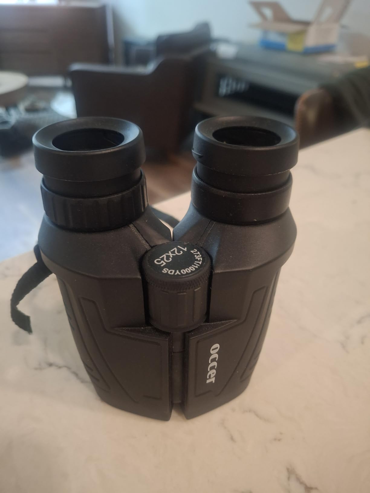 Occer 12x25 Compact Binoculars for Adults and Kids, Large Eyepiece Waterproof Binocular with Low Light Vision,High Powered Easy Focus Binoculars for Bird Watching,Outdoor Hunting,Travel,Sightseeing customer photo 1