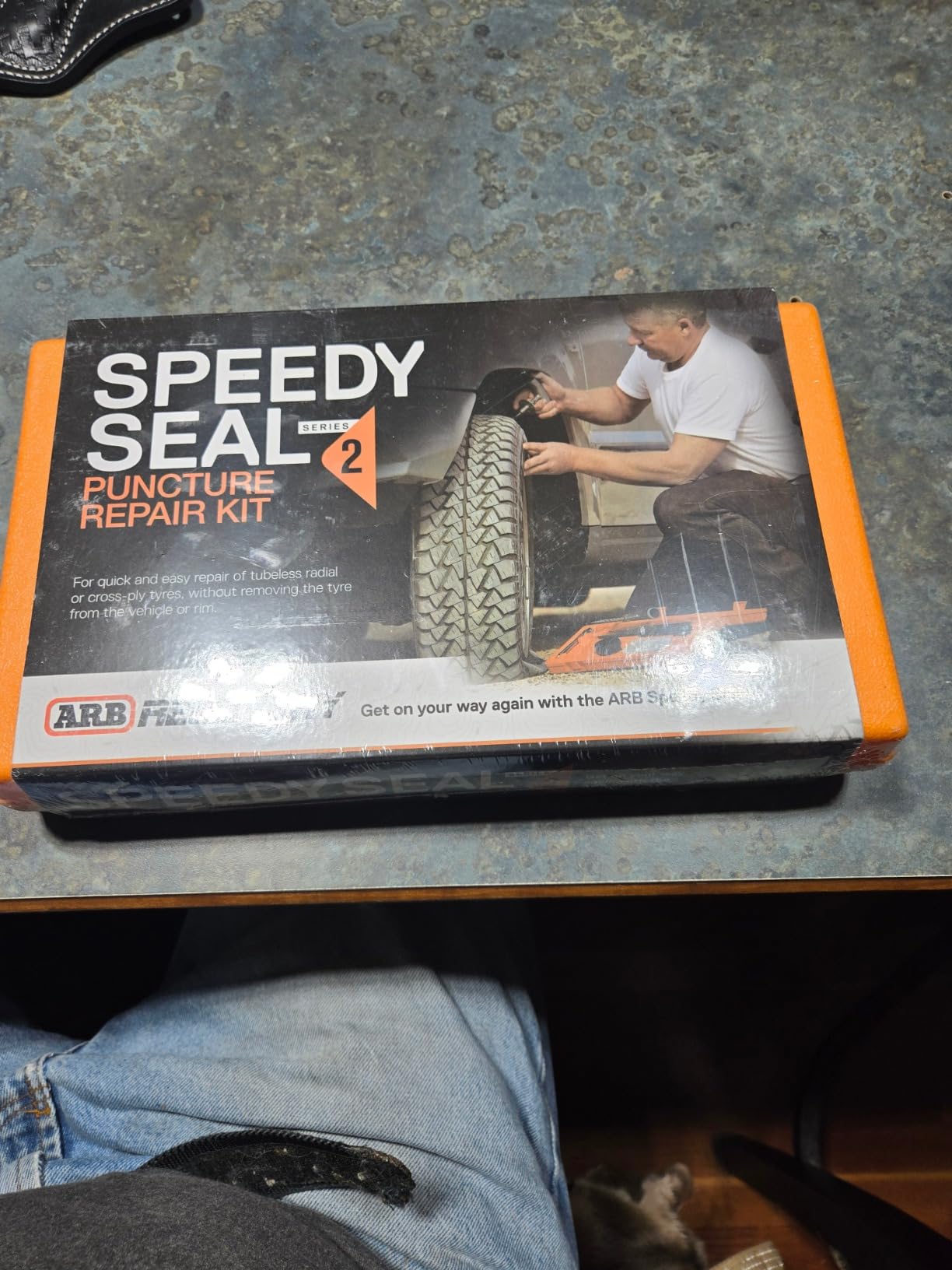 ARB 10000011 Speedy Seal 2 - Universal Heavy Duty Tire Repair Kit For Car, Truck, RV, Jeep, ATV, Motorcycle, Tractor, Trailer. Flat Tire Puncture Repair Kit Fix Punctures and Plug Flats 50 String Plug customer photo 2