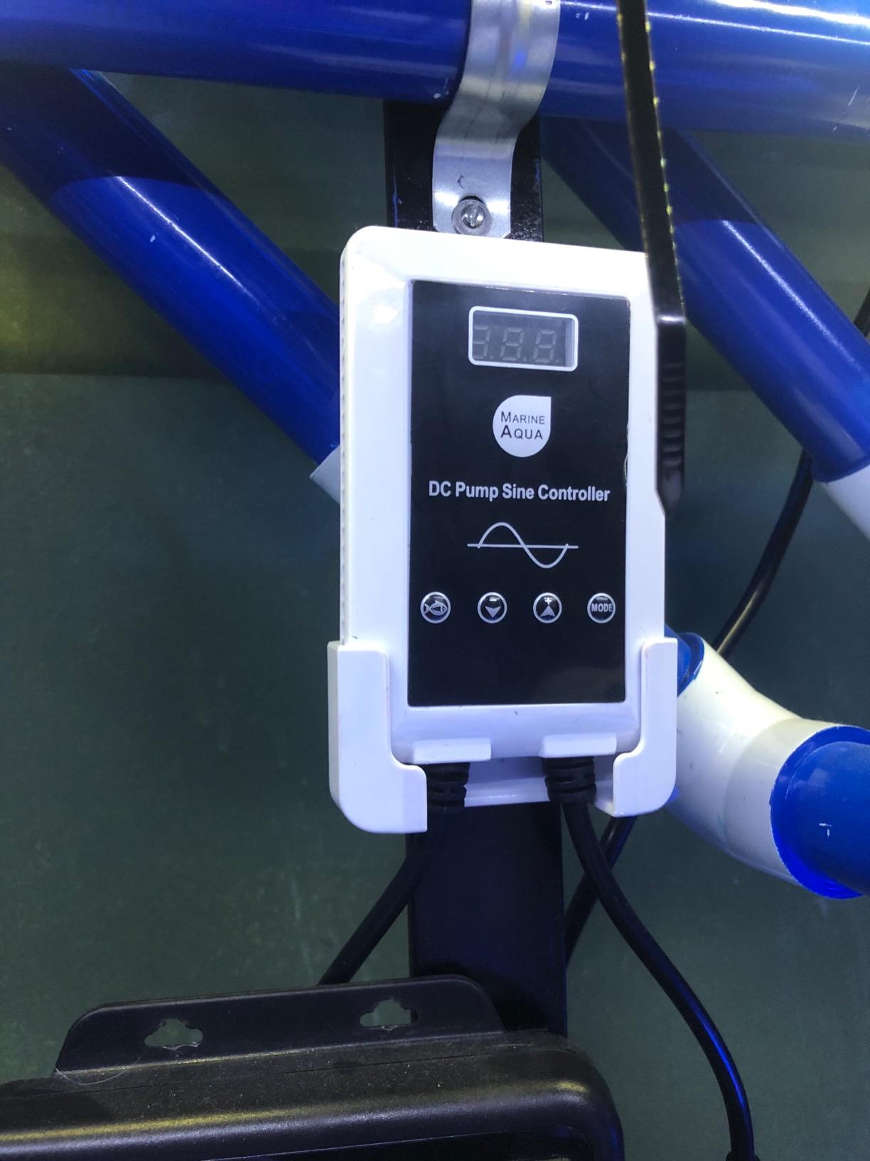 Orlushy dc-9000 Silent Swirl Controllable DC aquarium Pump 60W 2377GPH marine wavemaker 24V return pump with sine wave Controller for salt/Freshwater fish reef tank sump Circulation customer photo 2