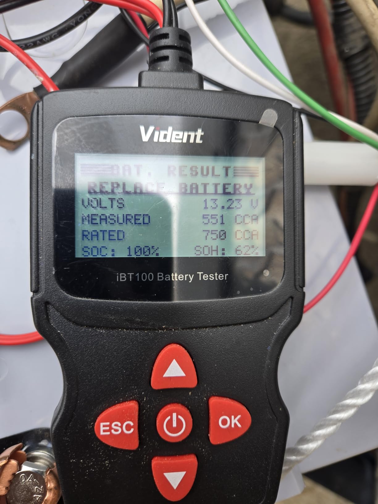 Renogy Deep Cycle AGM 12 Volt 100Ah Battery, 3% Self-Discharge Rate, 1100A Max Discharge Current, Safe Charge Appliances for RV, Camping, Cabin, Marine and Off-Grid System customer photo 1