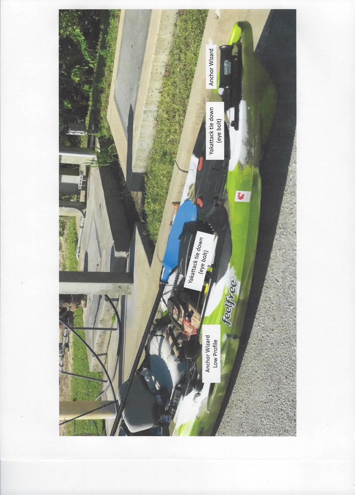 Low Profile Kayak Anchor Wizard customer photo 1