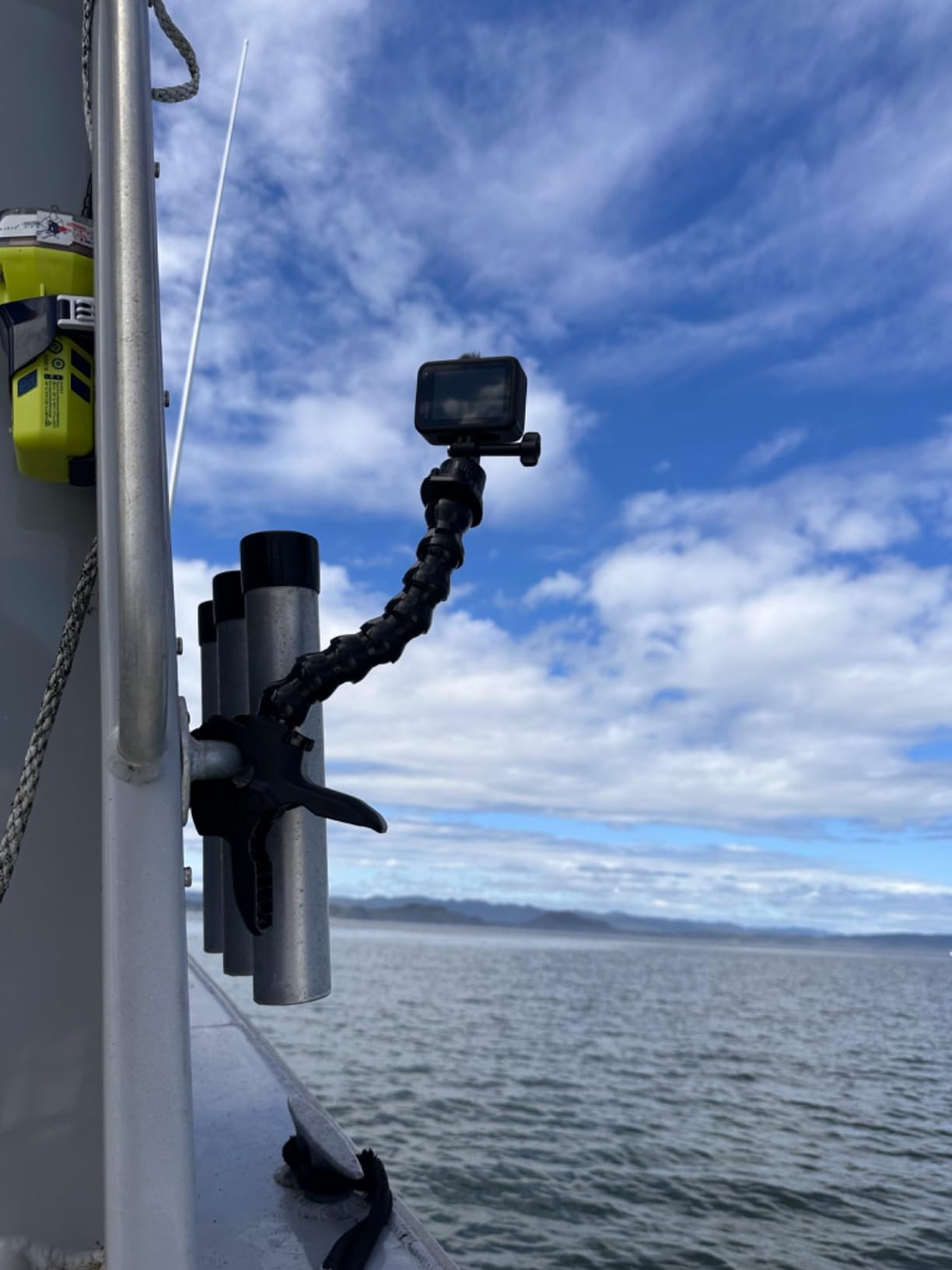 Suptig Jaws Flex Clamp Mount Gooseneck Mount for GoPro Hero 13/12/11/10/9/8/7/6/5/4/3/Session/DJI/Insta360/Arlo Action Camera customer photo 2