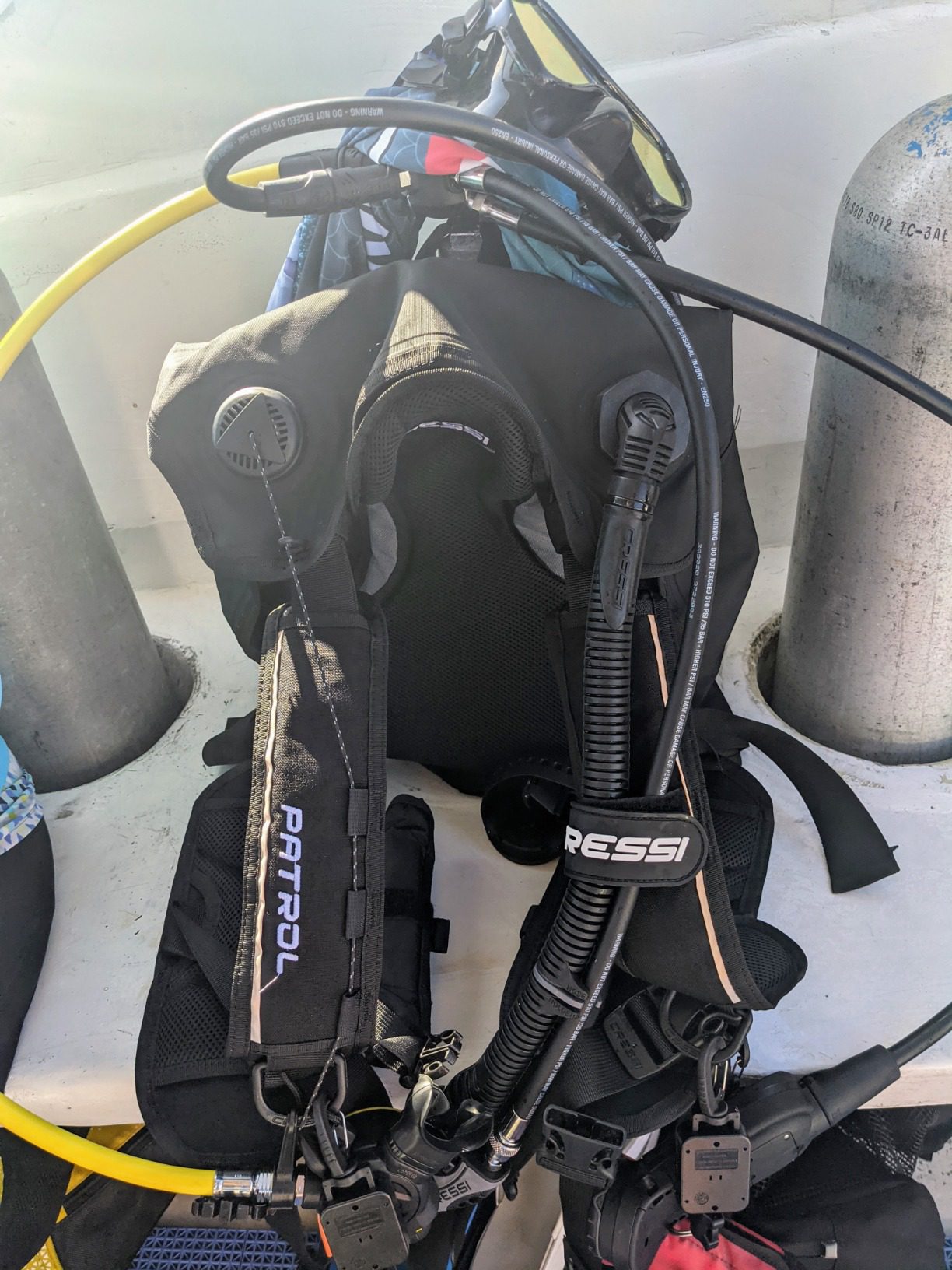 Cressi Patrol Back Inflation BCD for Scuba Diving customer photo 1