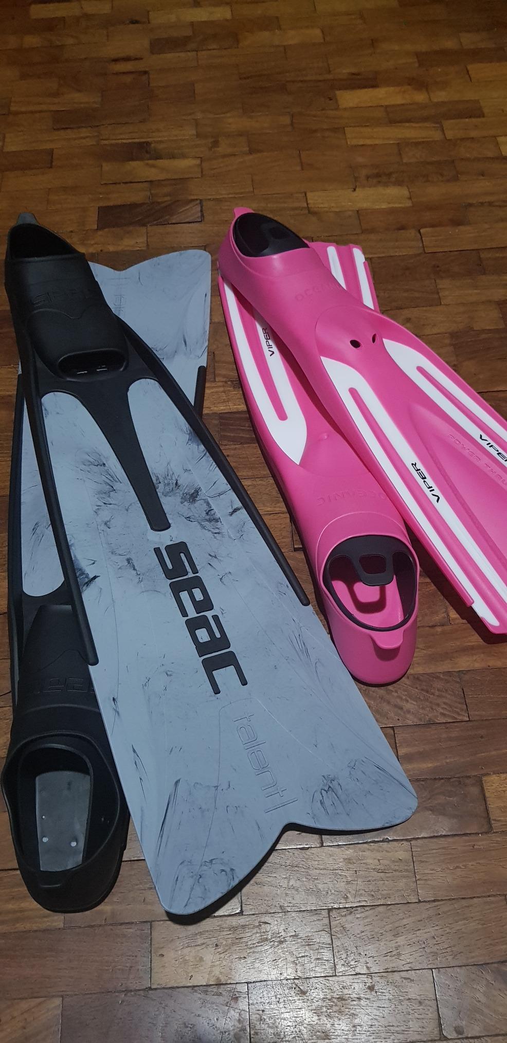 Seac Talent, Semi-Long Fins for Spearfishing, Free Diving and Diving customer photo 2