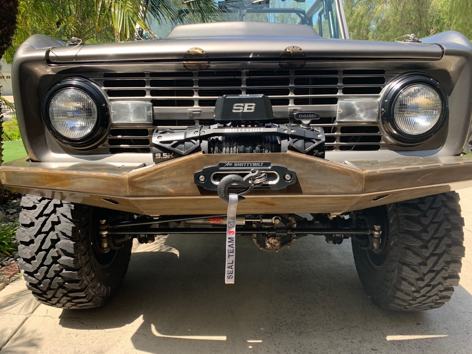 Smittybilt XRC Gen 3 9,500lb Comp Winch with Synthetic Rope - SB98695 customer photo 2