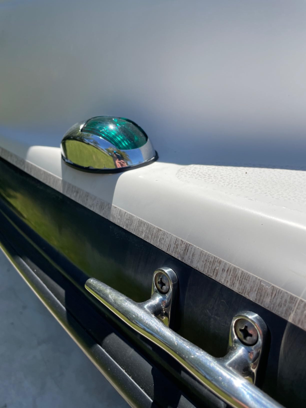 Obcursco LED Boat Navigation Lights, Red and Green Vertical Mount Bow Light, IP67 Waterproof customer photo 1