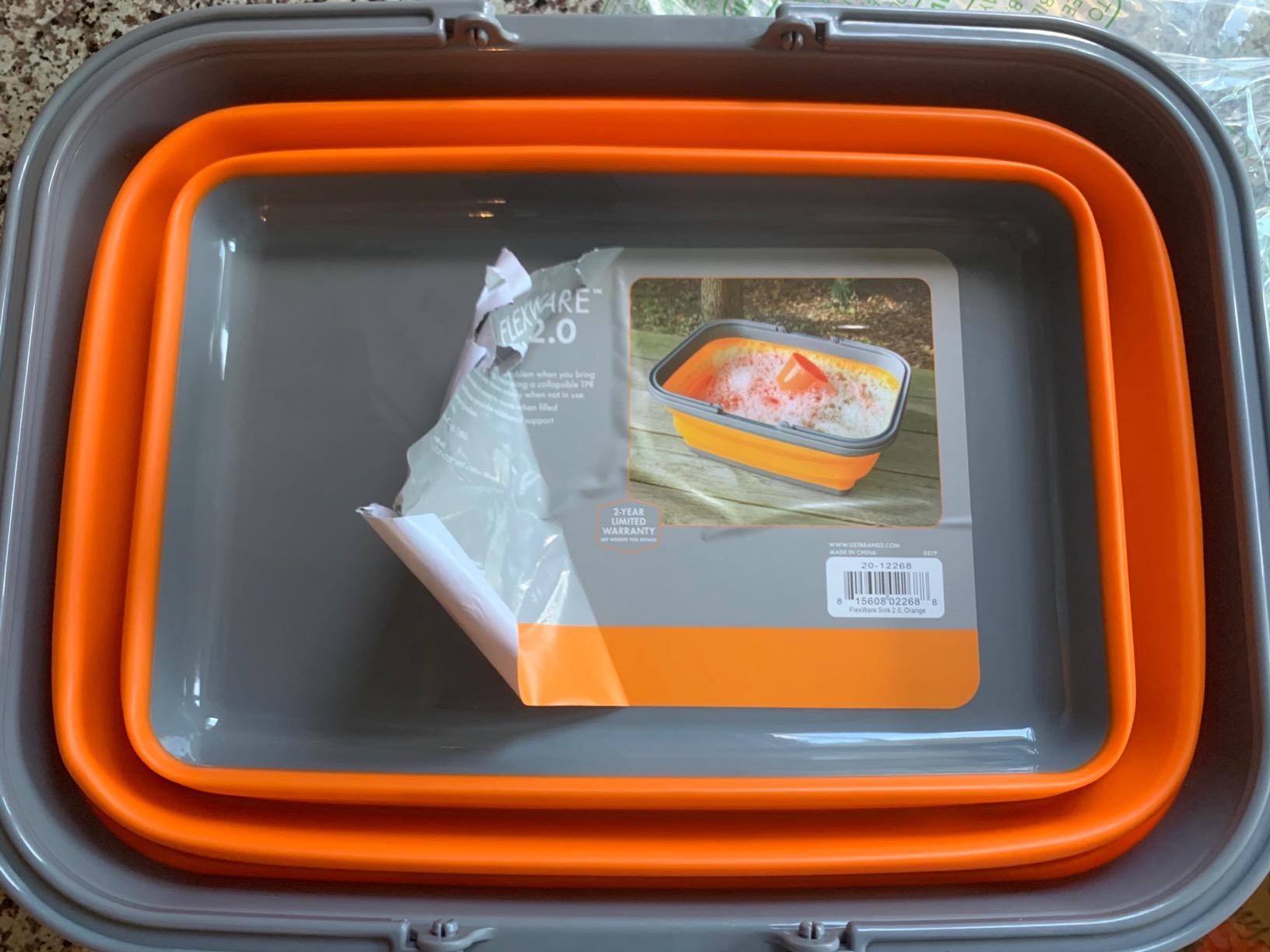 ust ustFlexWare Collapsible Sink 2.0 with 4.23 Gal Wash Basin for Washing Dishes During Camping, Hiking and Home customer photo 1