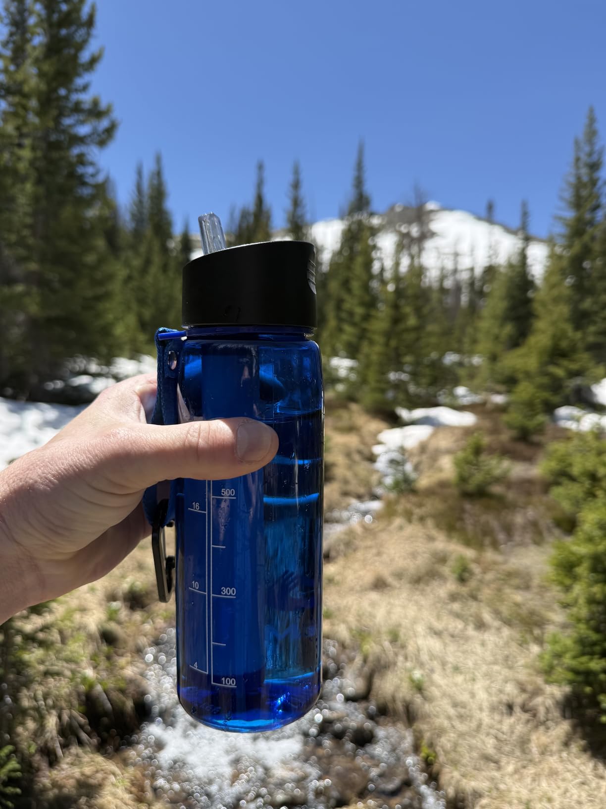 Survimate 5-Stage 0.01μm Ultra-Filtration Filtered Water Bottle customer photo 1