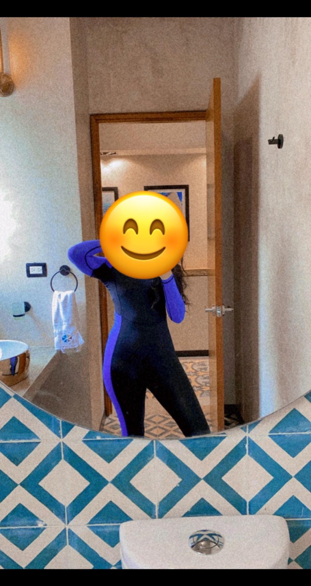 Full Body Dive Wetsuit Sports Skins Rash Guard for Men Women, UV Protection Long Sleeve One Piece Swimwear for Snorkeling Surfing Scuba Diving Swimming Kayaking Sailing Canoeing customer photo 2