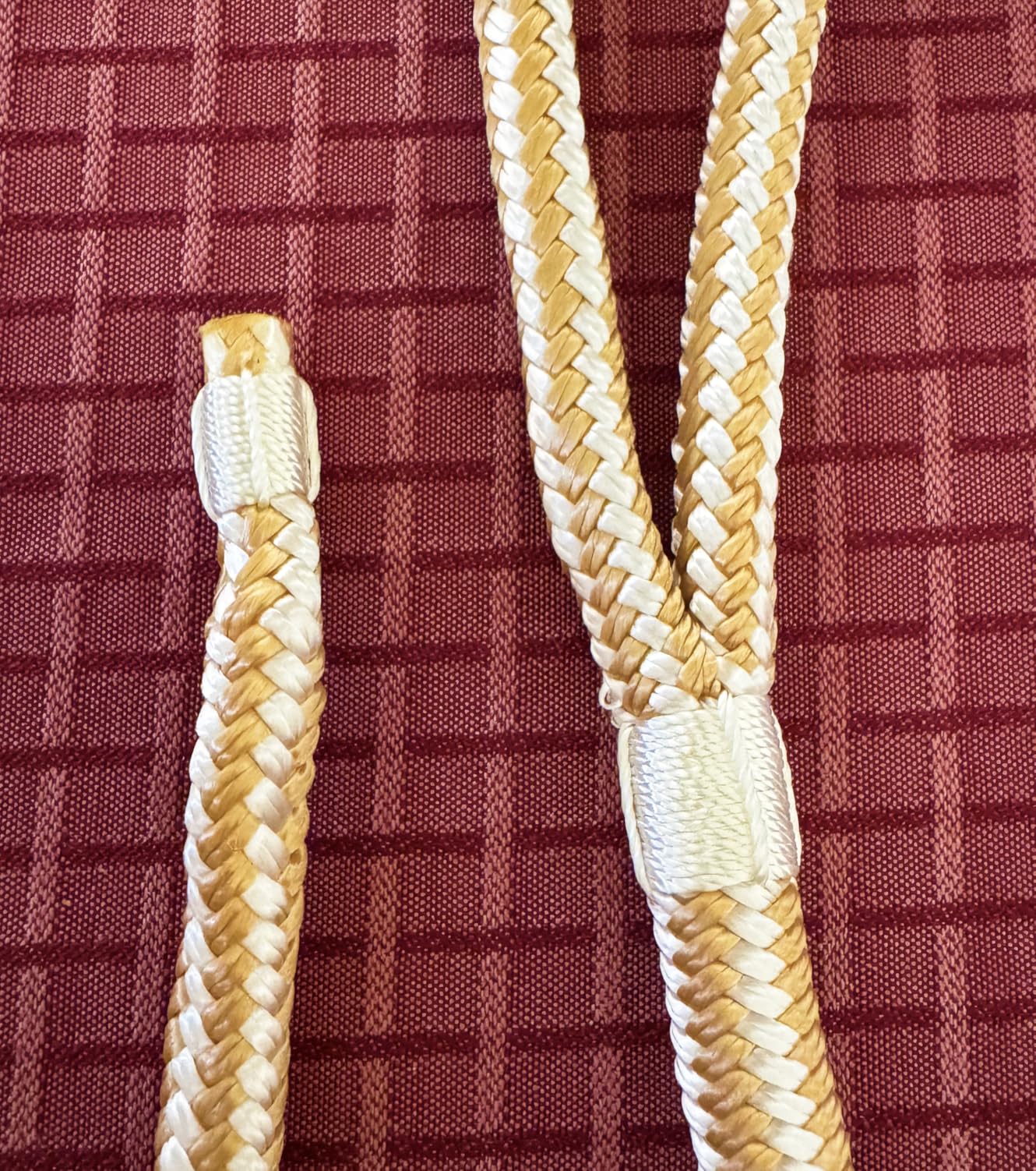 ACY Marine - Double Braided Nylon Dock Line - Boat Rope - Marine and Pontoon Accessories - Braided, Reinforced Boat Ropes and Ties for Docking - Stretch Resistant with 12