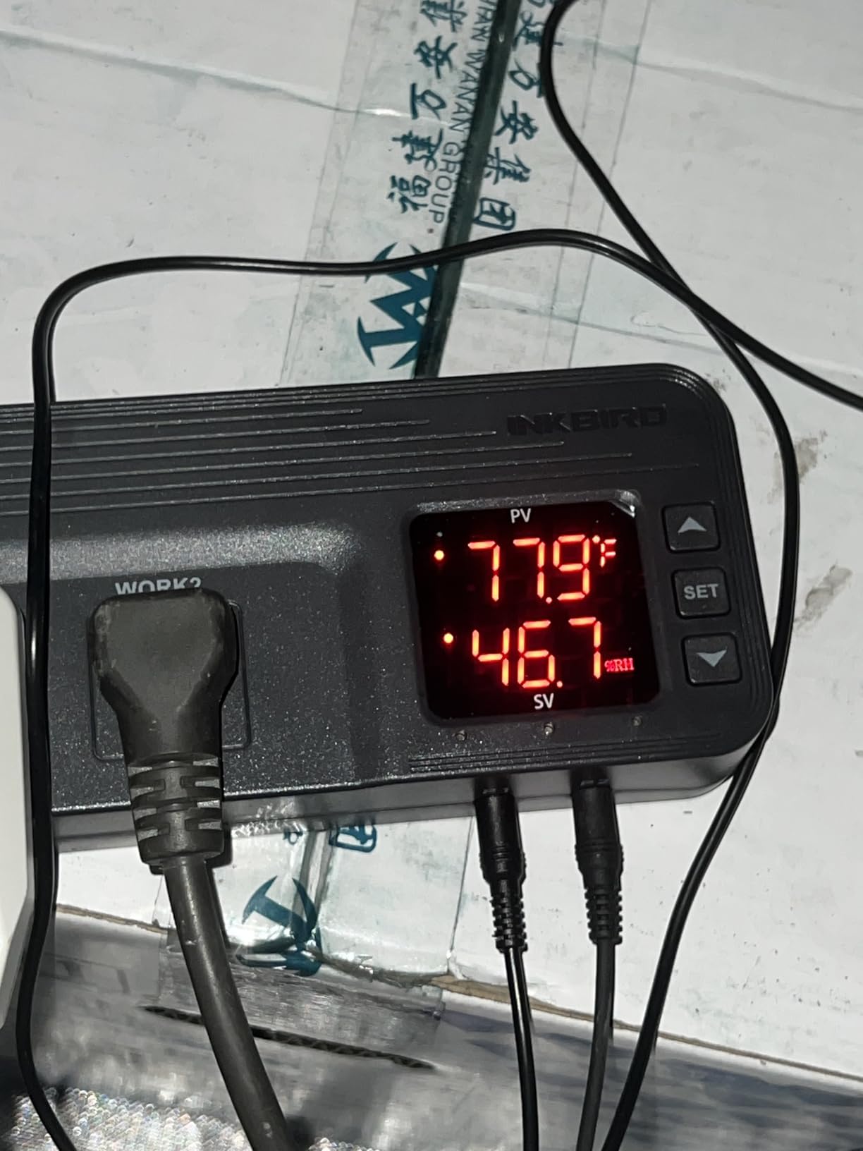 Inkbird Temperature and Humidity Controller ITC-608T Pre-Wired Dual Stage Thermostat customer photo 1