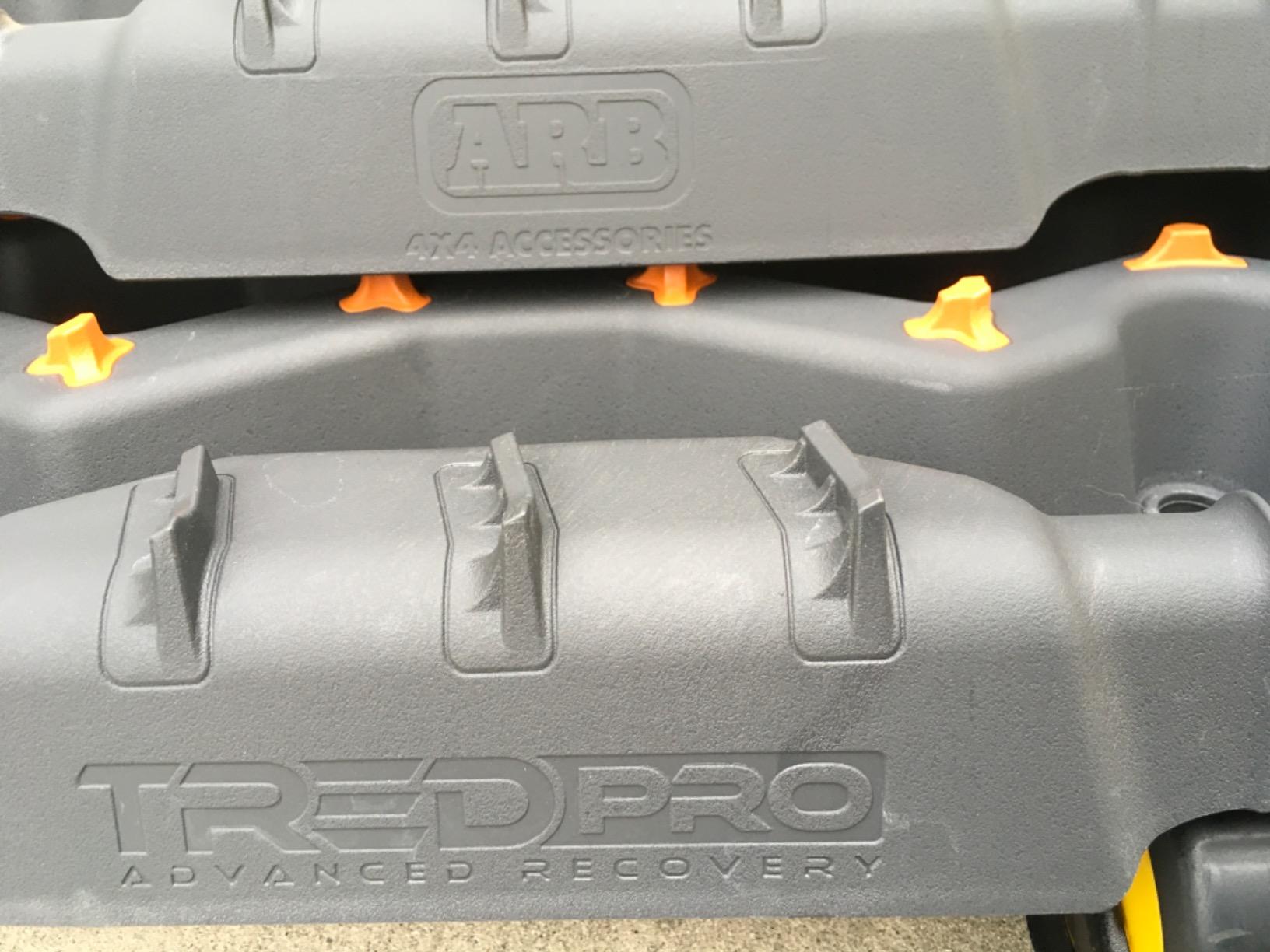 ARB TREDPROMGO Vehicle Recovery Boards Traction Tracks and Extraction Device for Off-Road Mud, Sand, & Snow (Grey/Orange) customer photo 1