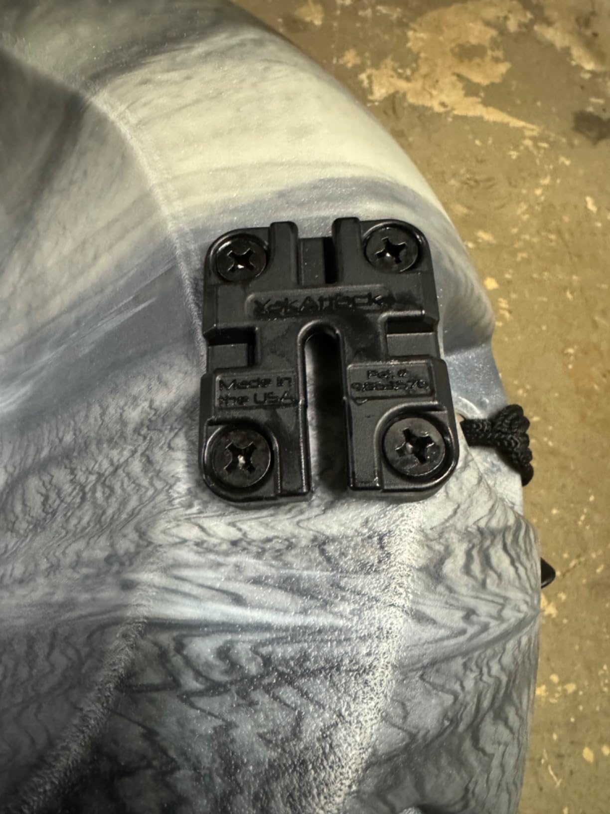 YakAttack MightyMount II | Compact Track Mount for Kayak Accessories | LockNLoad & T-Bolt Compatible | Includes Mounting Hardware | 2