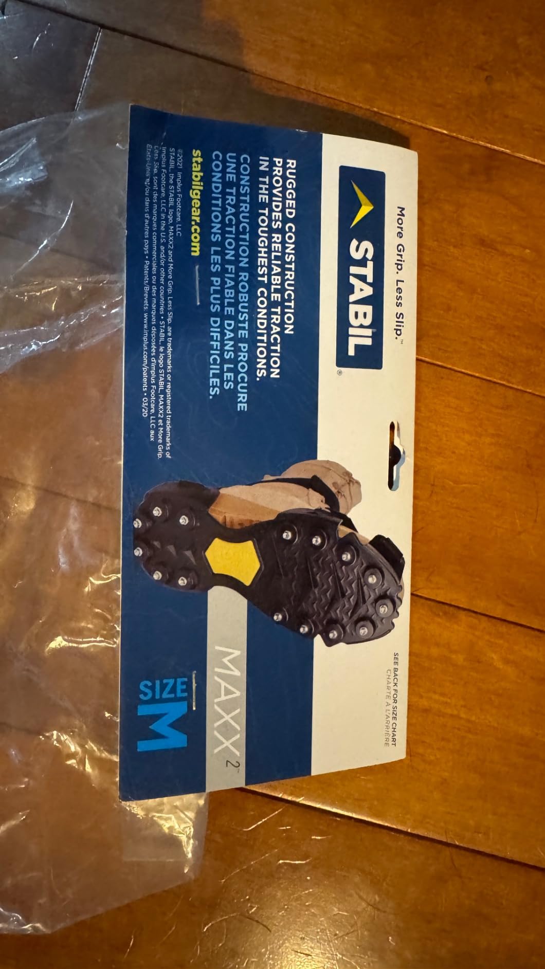 STABILicers Maxx 2 Heavy-Duty Traction Cleats for Job Safety in Ice and Snow (1 Pair) customer photo 2