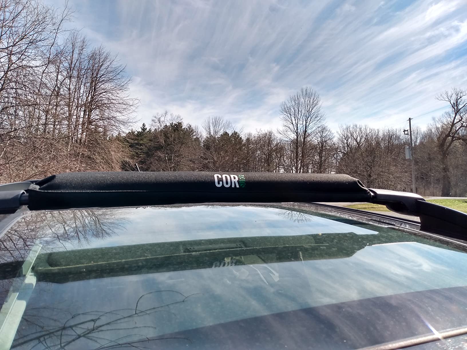 COR Surf Aero Car Roof Rack Pads for Surfboard, Kayak, SUP, Snowboard, Paddleboard and Canoe for Large and Flat Style Aero Bars customer photo 2