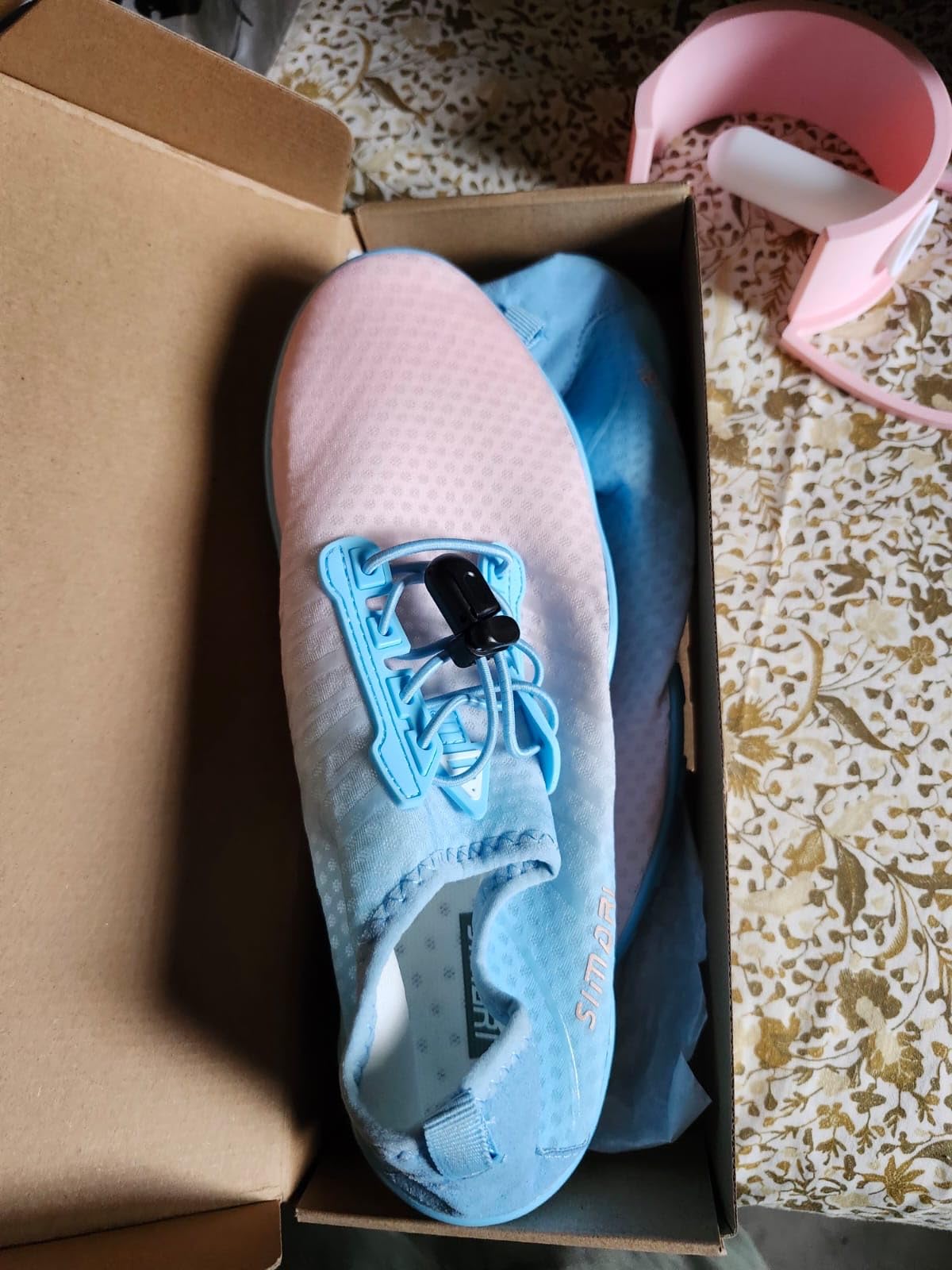 SIMARI Water Shoes for Women Men - Barefoot Quick-Dry Aqua Socks | Lightweight Swim Shoes for Surfing, Swimming, Beach Sports, Kayaking, Diving | Non-Slip Design customer photo 2