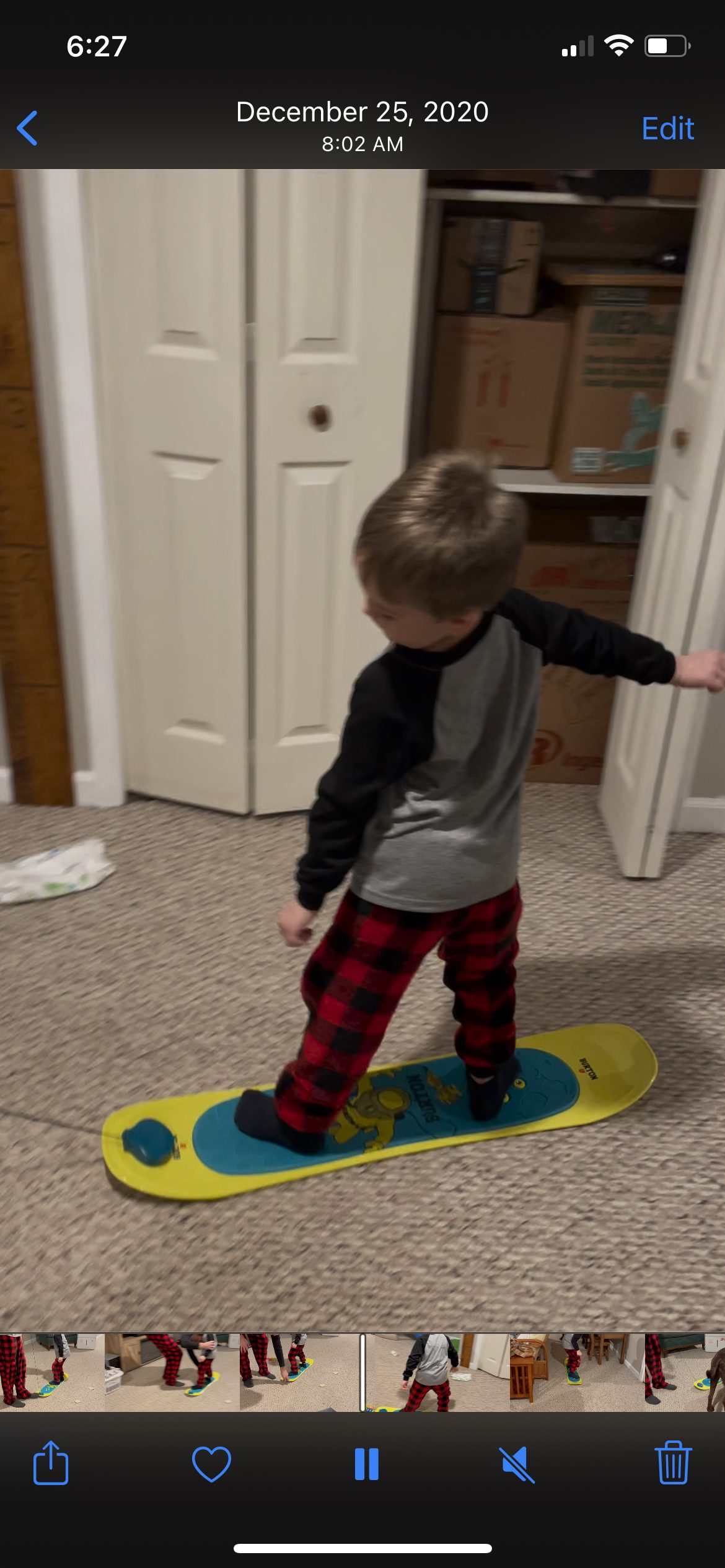 Kids' Burton Riglet Snowboard, 90cm customer photo 1