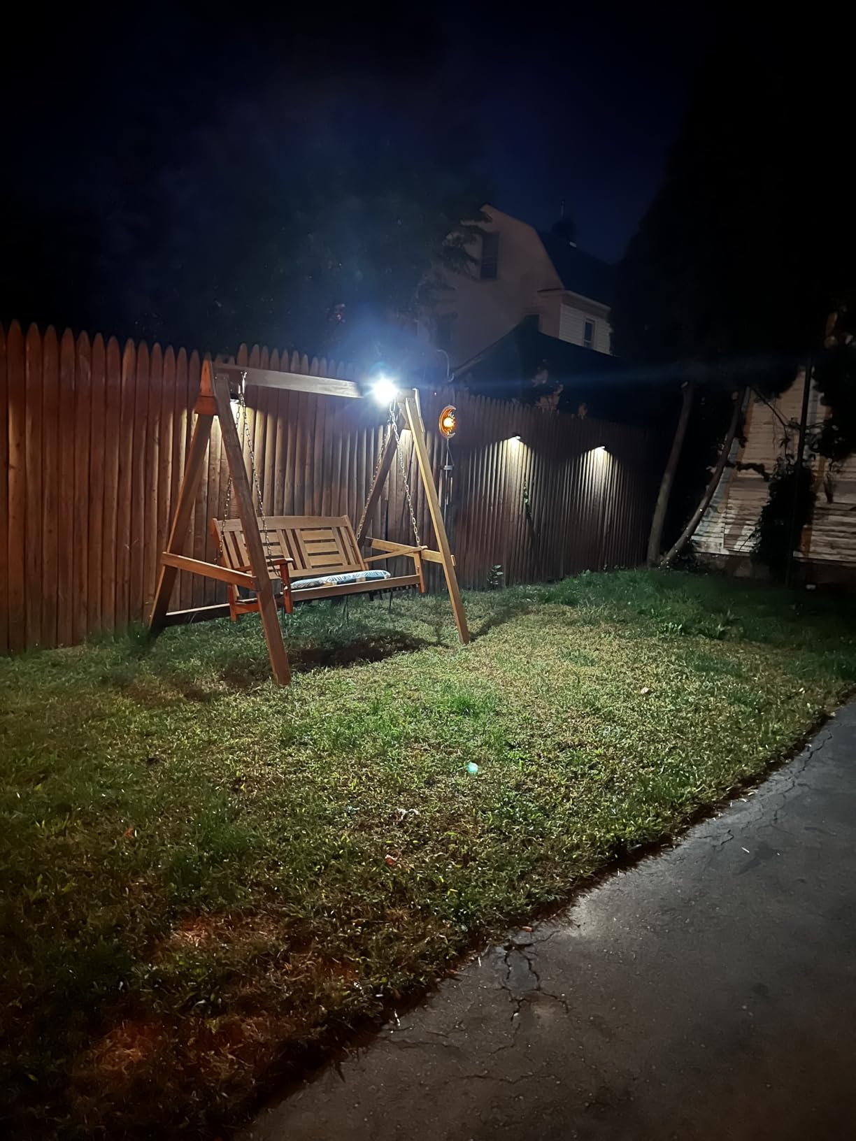 Lumenology Portable LED Motion Sensor Light Provides 148 Lumens with a 13 ft Detectable Range and Flexible Tripod Base with Magnetic Option - Indoor/Outdoor (White) customer photo 2