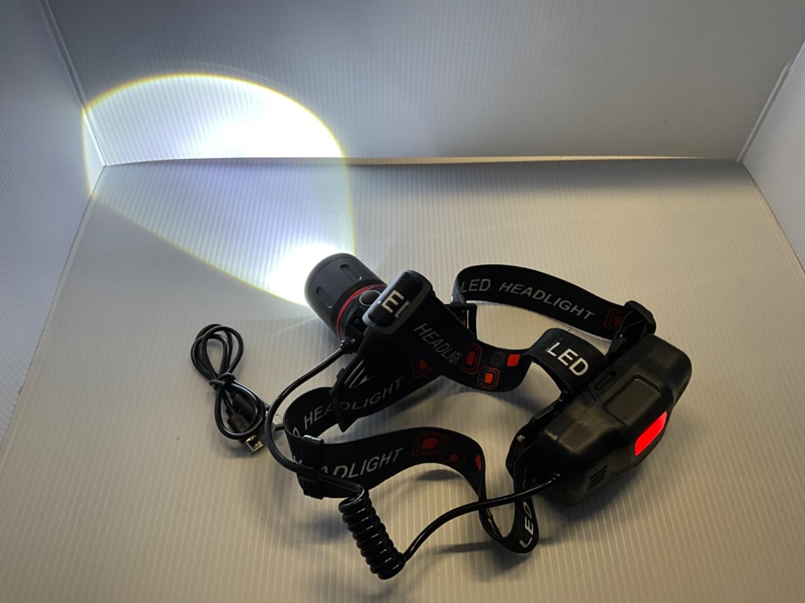 WINDFIRE Red Light Hunting Headlamp Rechargeable Zoomable Super Bright | Red LED Head Lamp, 3 Lighting Modes, Waterproof Headlight for Coyote Hog Varmint, Astronomy, Aviation, Night Vision customer photo 1