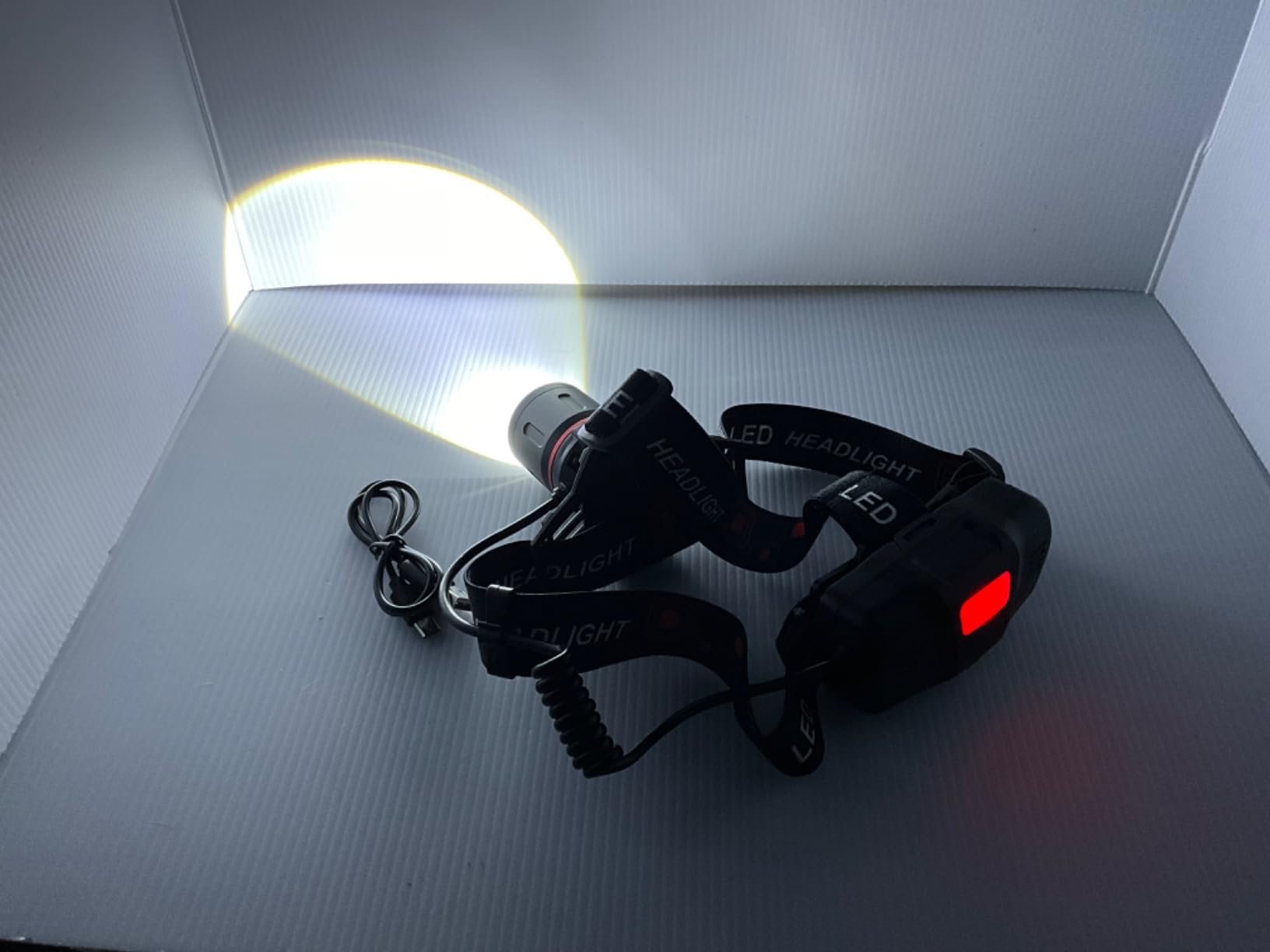 WINDFIRE Red Light Hunting Headlamp Rechargeable Zoomable Super Bright | Red LED Head Lamp, 3 Lighting Modes, Waterproof Headlight for Coyote Hog Varmint, Astronomy, Aviation, Night Vision customer photo 2