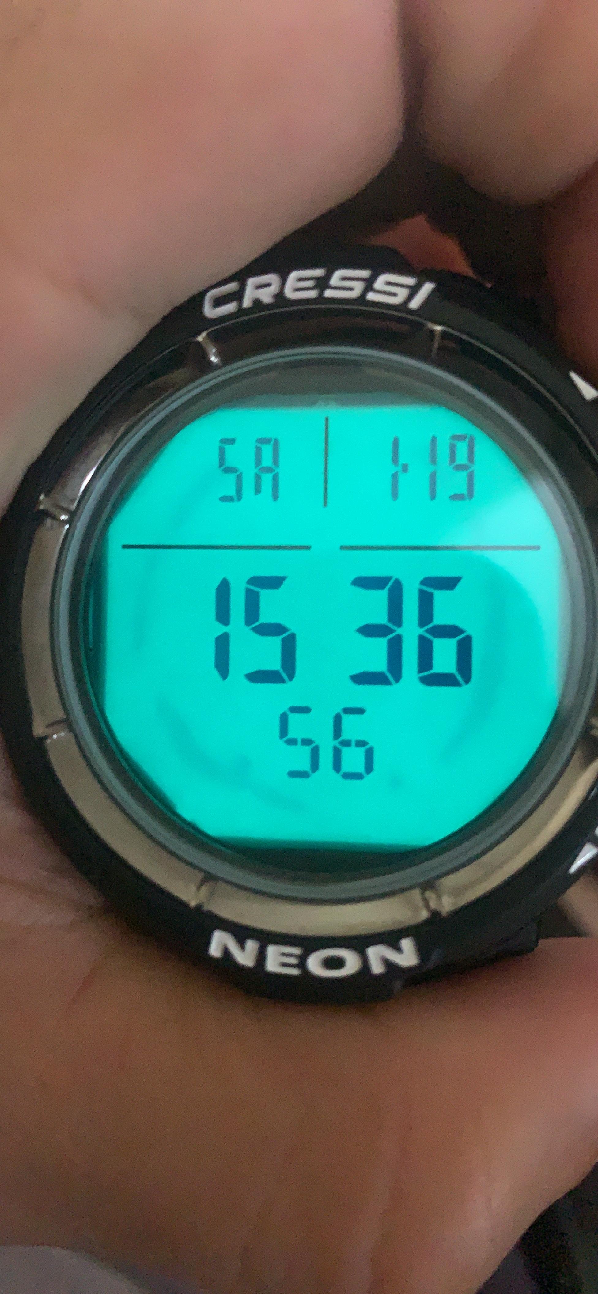 Cressi Neon Scuba Diving Watch Computer - 4 Programs - Air/Nitrox, Freediving, Gage - Made in Italy customer photo 1