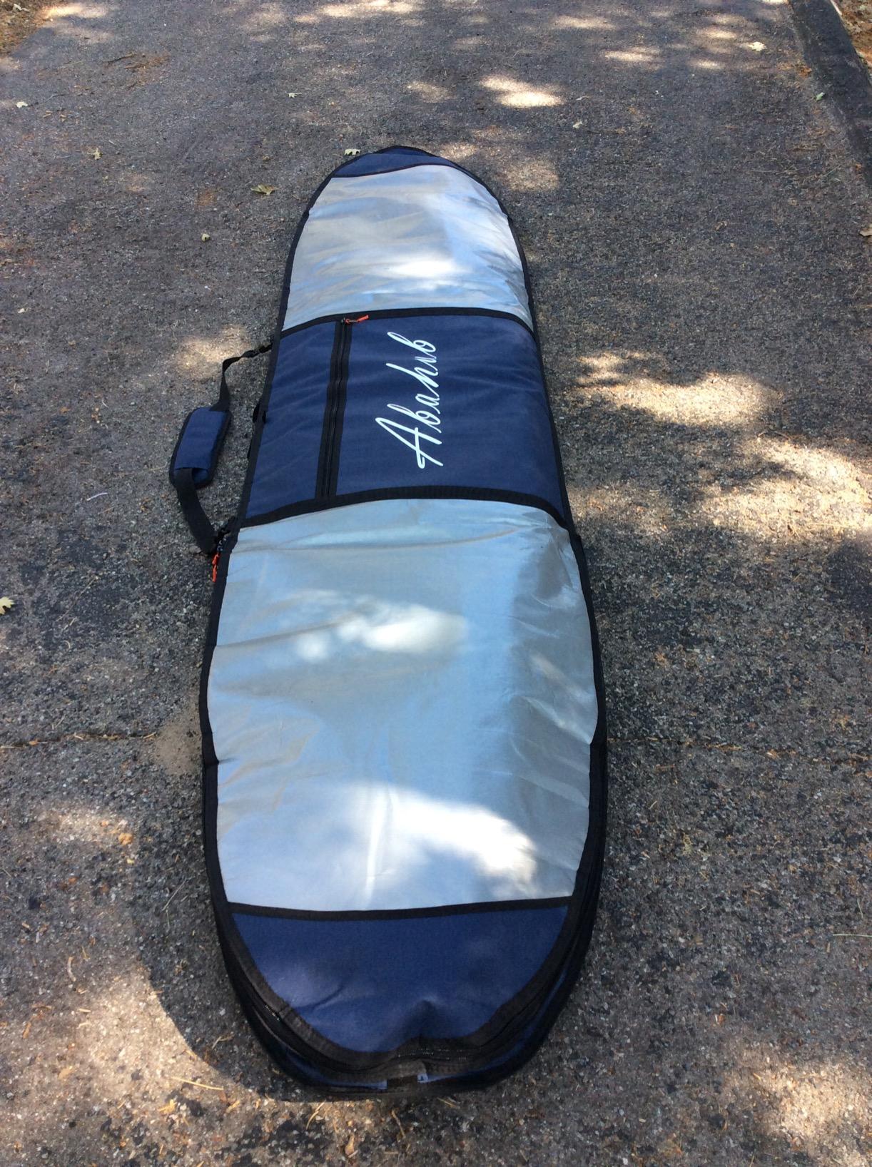 Abahub Surfboard Travel Bag, Foam Padded Day Bag Cover for 6'0-10'0 | Surfboard Cover,Travel Bag,Durable,Storage,Transport,Shoulder Strap,Fin Slot,6'0, 7'0, 7'6, 8'0, 8'6, 9'0, 9'6, 10'0 customer photo 1