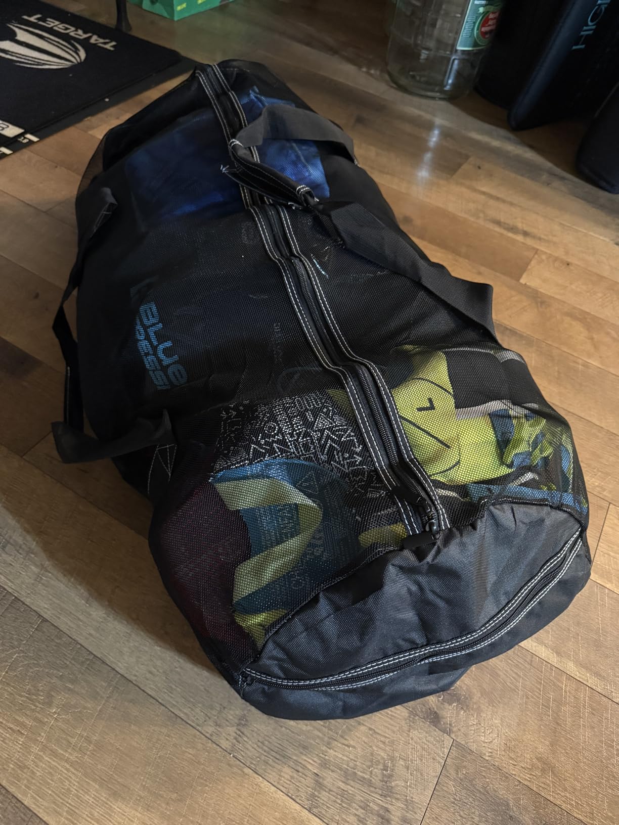 Bulex 37 Inch XXL Mesh Duffle Bag for Scuba Dive or Snorkel Gear, Extra Large Snorkeling Equipment Carry Bag, Ideal for Beach Pool Swimming Free Diving Kayak Spearfishing customer photo 1