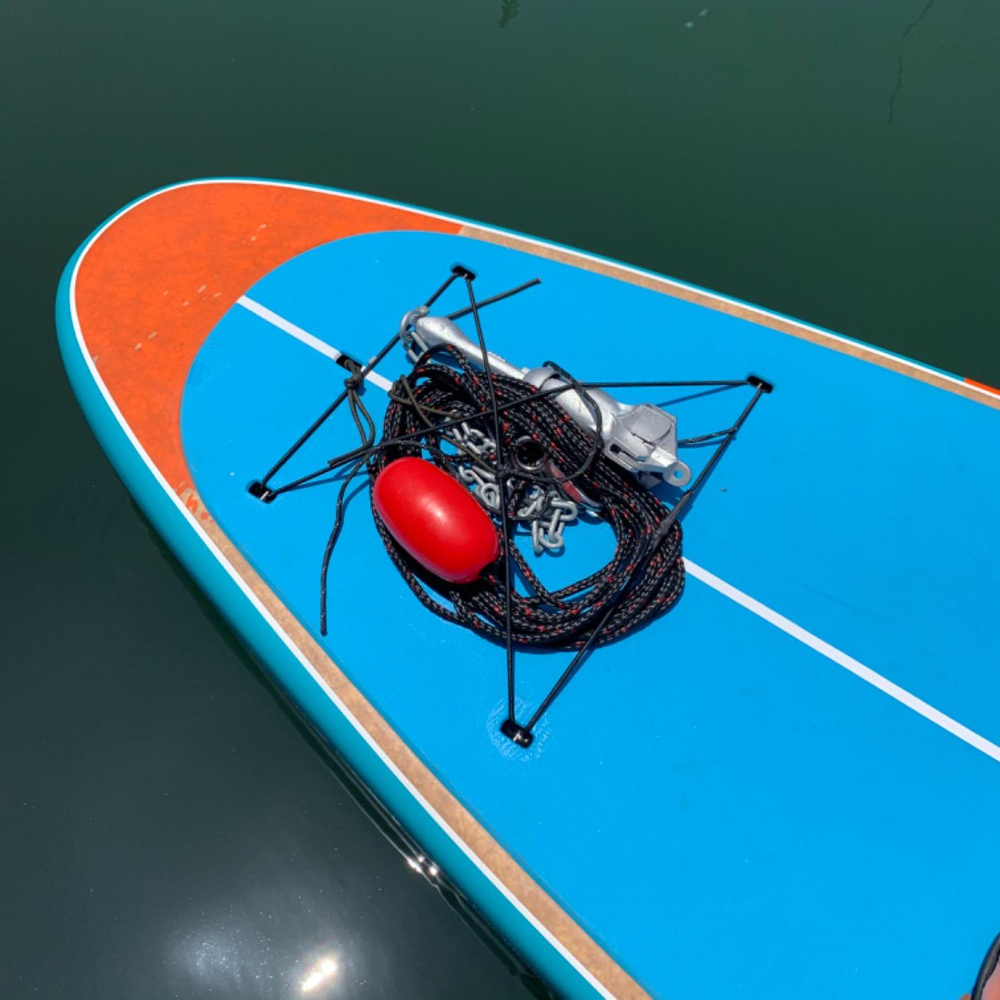 Extreme Max 3006.6785 BoatTector Complete Deluxe Grapnel Anchor Kit for Small Boats, Kayaks, PWC - 3.5 lbs customer photo 2