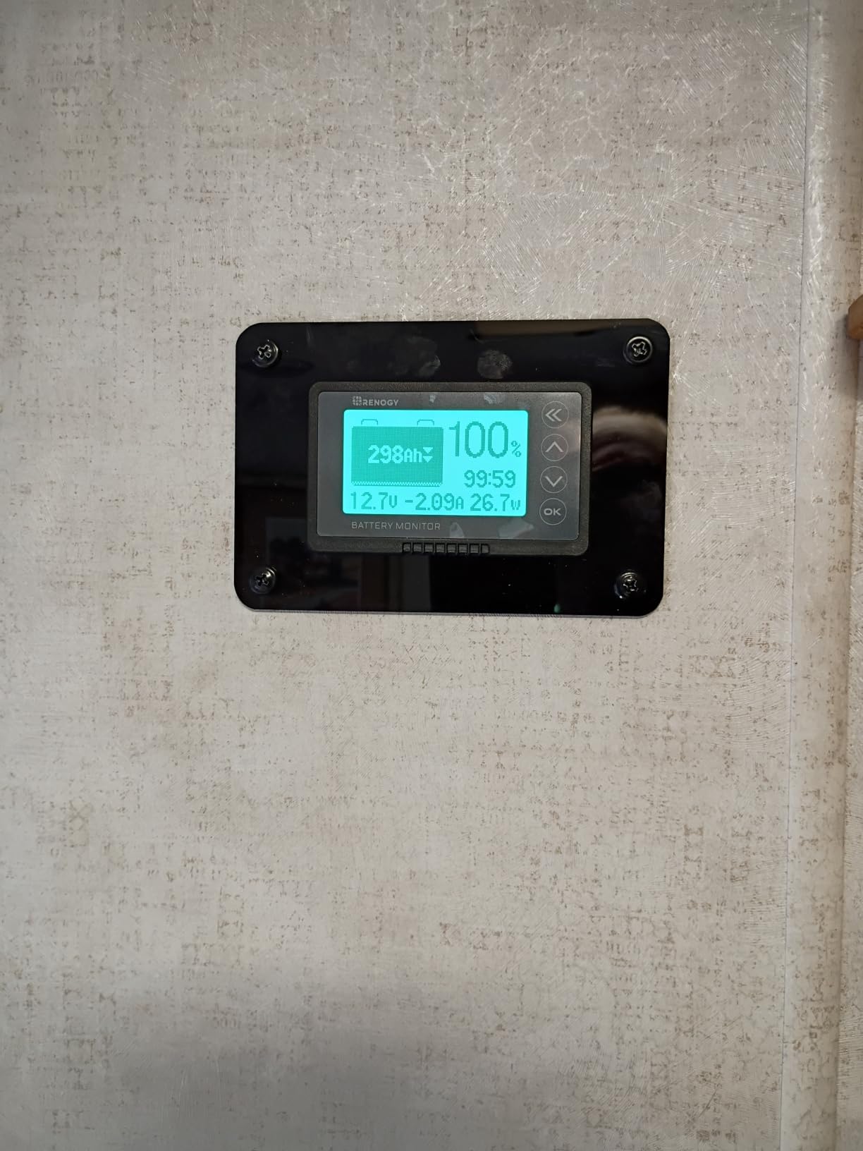 Renogy 500A Battery Monitor with Shunt, High and Low Voltage Programmable Alarm, Range 10V-120V up to 500A customer photo 1
