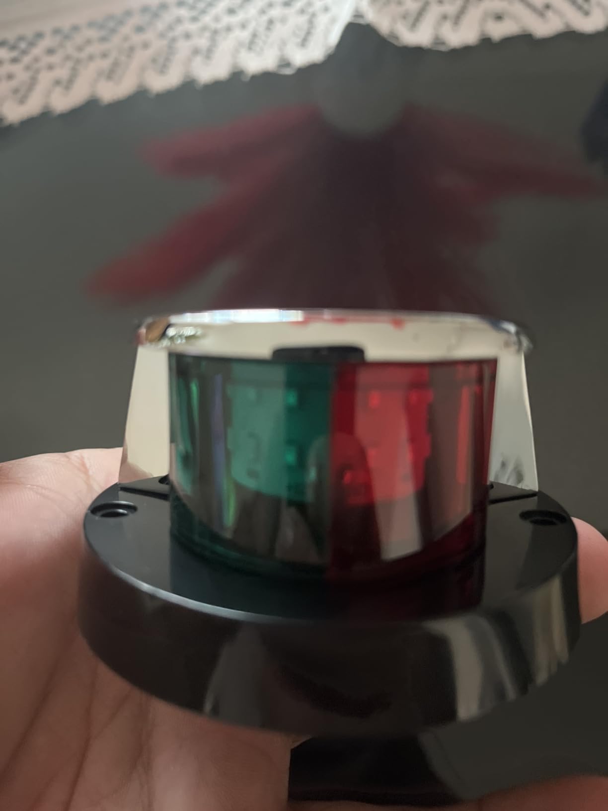 Obcursco Boat Navigation Lights, Red and Green LED Light, Rust-Resistant, IP67 Waterproof, Bow and Stern customer photo 1