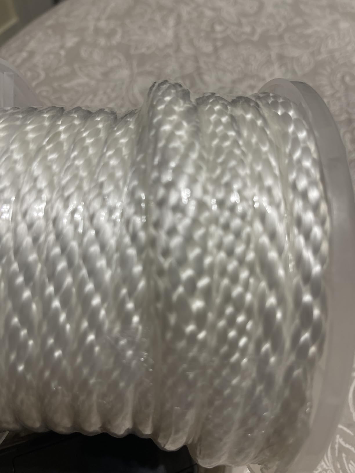 3/8 Inch Boat Anchor Rope/Line with Thimble&Shackle, 3/8