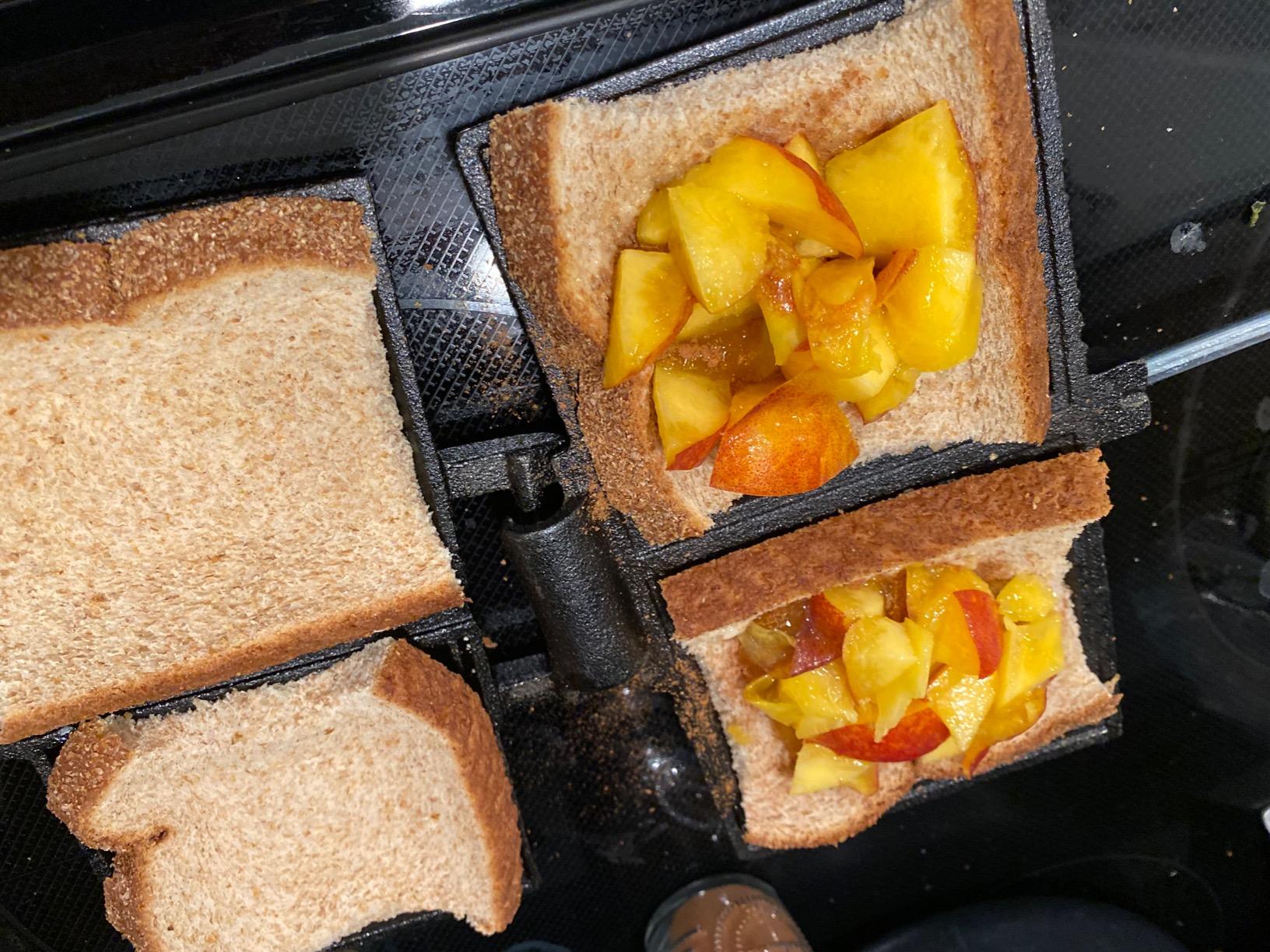 Coghlan's Cast Iron Double Camp Cooker - Pre-Seasoned Pie Iron Sandwich Maker with Removable Handles, Easy-to-Clean for Grilled Sandwiches, Toasted Pies, and Meats, For Campfire Cooking customer photo 2