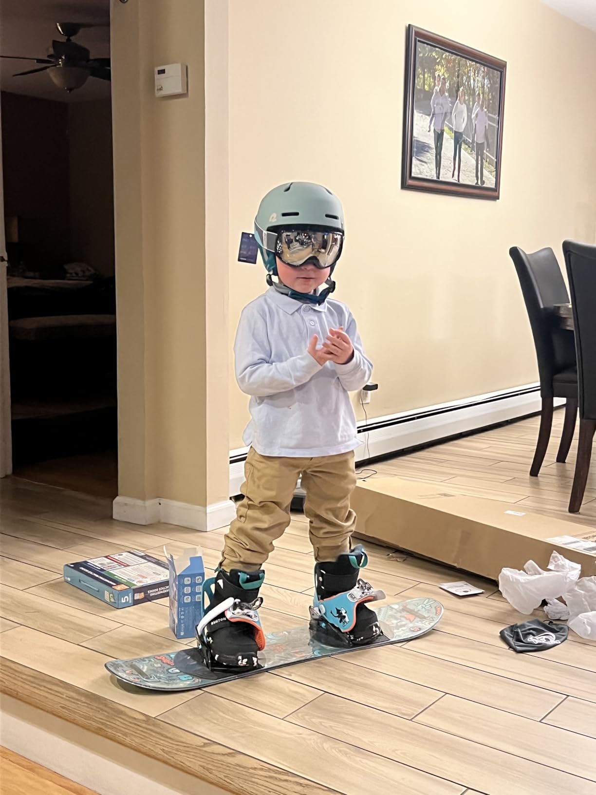 Kids' Burton After School Special Snowboard and Binding Package customer photo 1