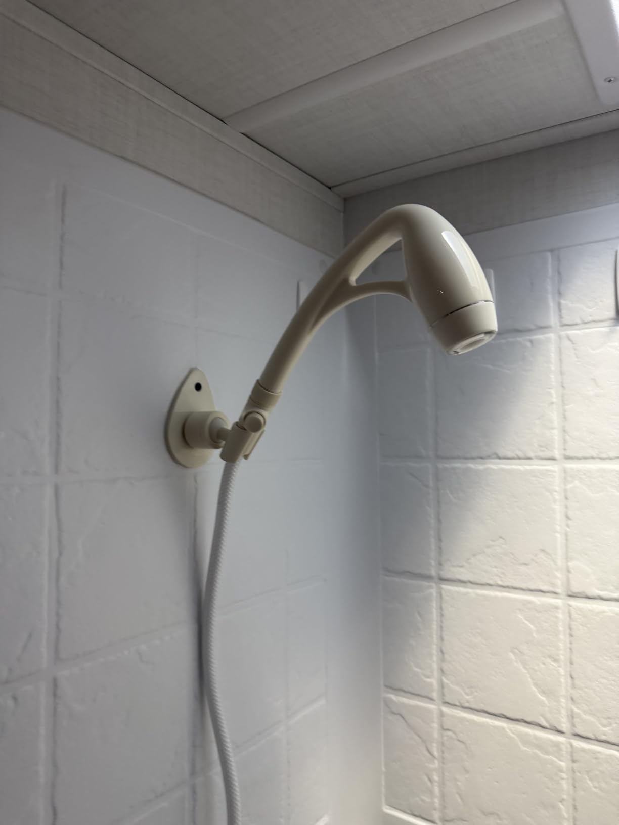 ETL Oxygenics 26788 BodySpa RV Handheld Shower - White, 60-Inch Hose, Non-Stick Finish, 2 Settings customer photo 2