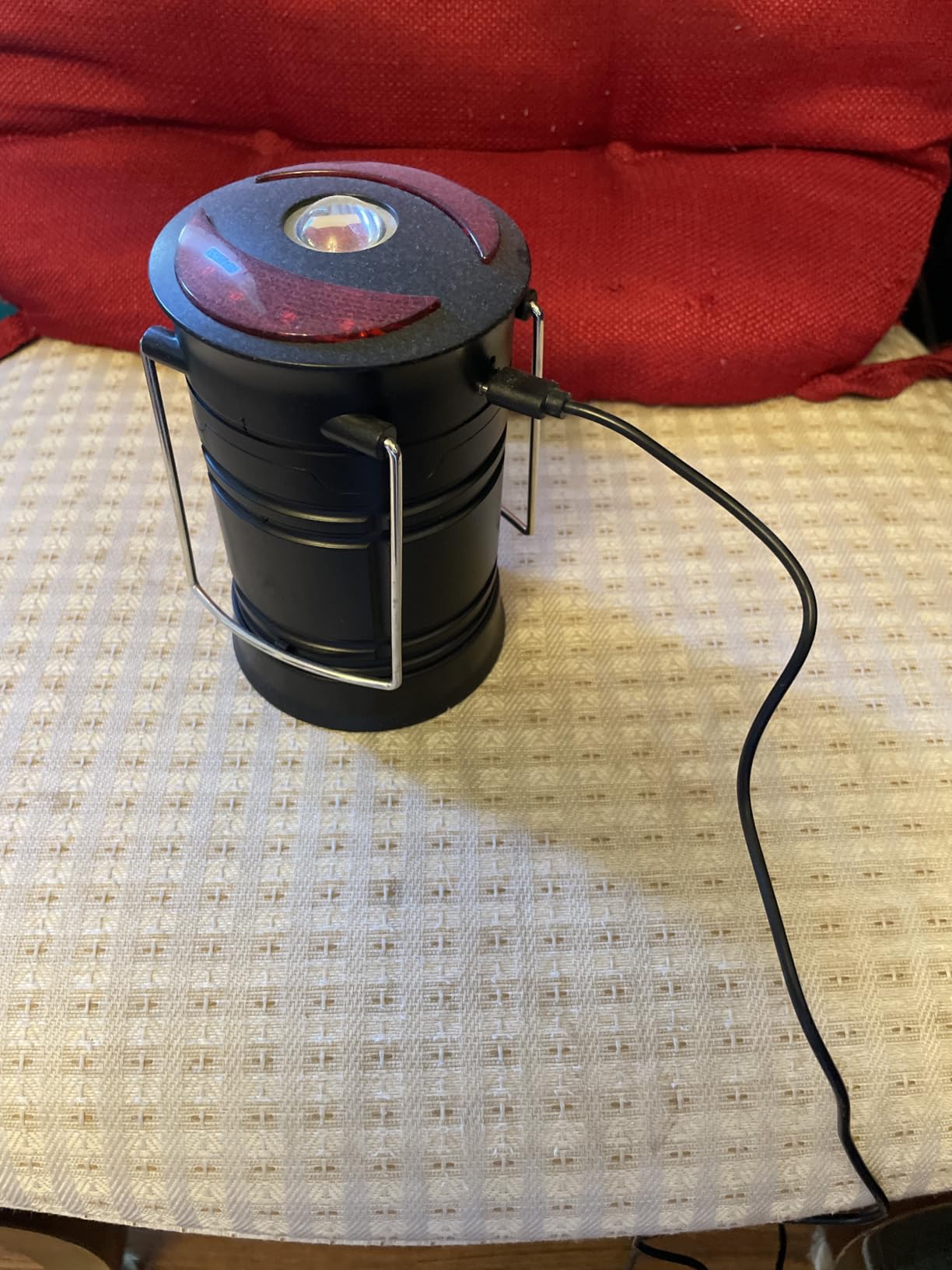 2 Pack Camping Lanterns Camping Accessories | 2-in-1 Rechargeable Lantern, Hurricane Lights LED Lantern with Flashlight & Magnet Base for Camping, Hiking, Emergency, Outage customer photo 1