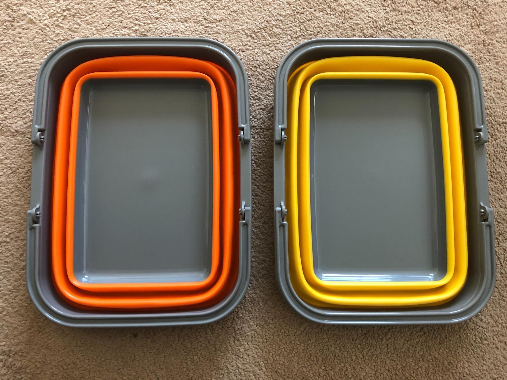 Tiawudi 2 Pack Collapsible Sink with 2.25 Gal / 8.5L Each Wash Basin for Washing Dishes, Camping, Hiking and Home customer photo 2