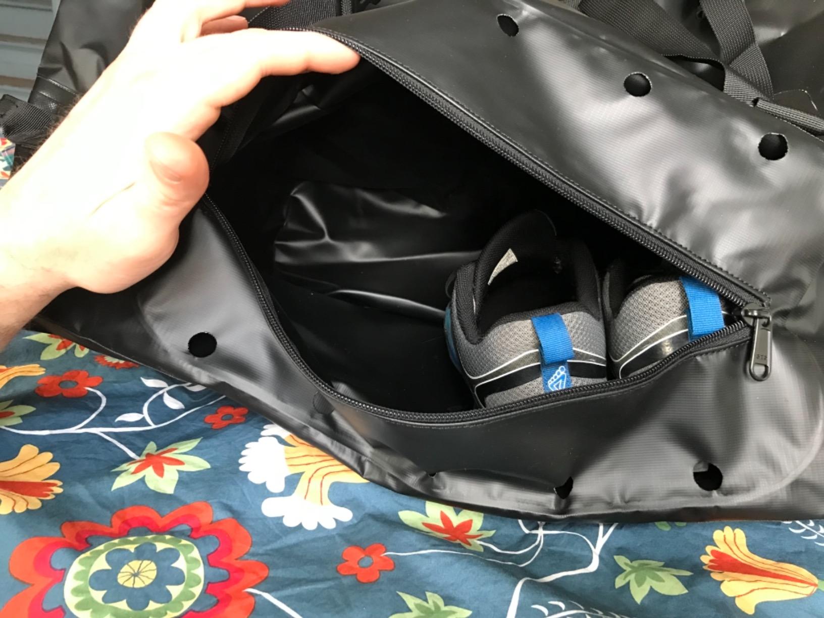 Gonex Extra Large Waterproof Dry Duffel Bag, Roll-Top PVC Gear Bag | Waterproof PVC, Roll-Top Closure, Wet Pocket, Shoulder & Hand Carry, Kayaking, Paddleboarding, Travel customer photo 2