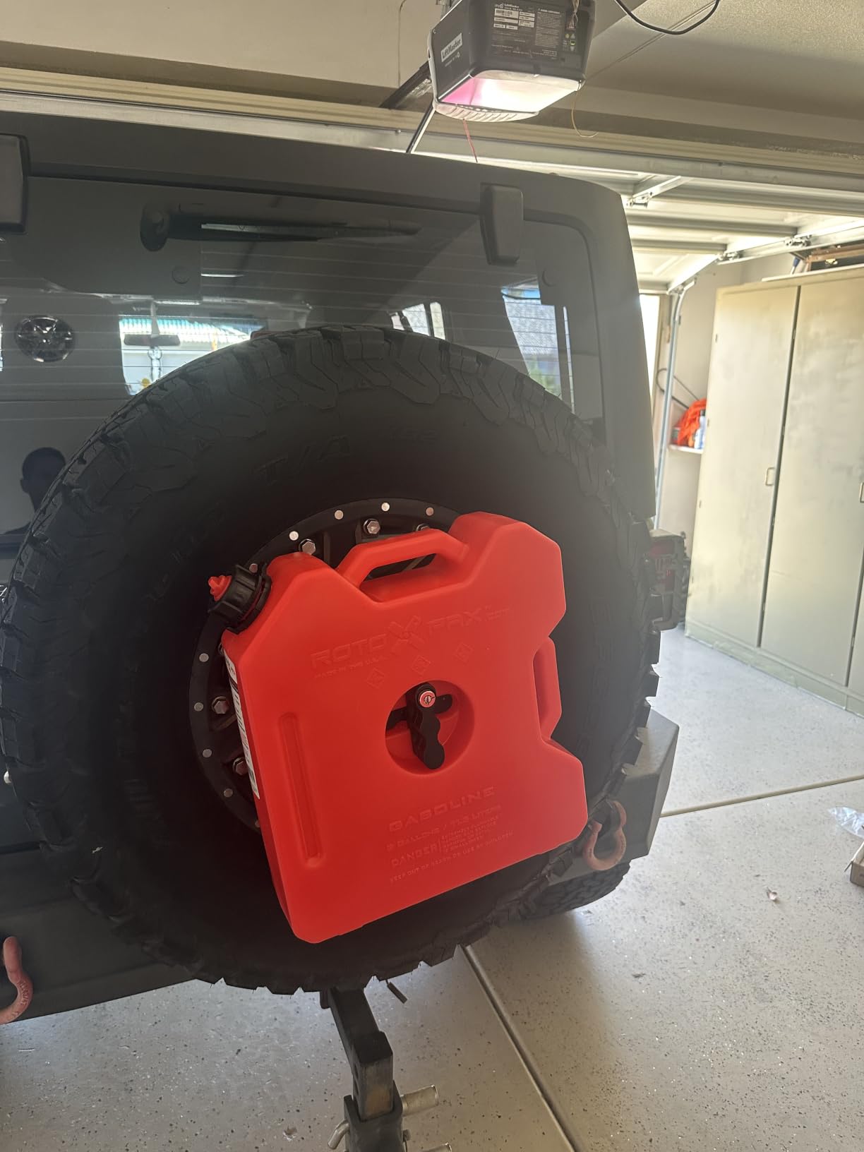 RotopaX - 3 Gallon Gasoline Pack - Leakproof Portable Fuel Container, Red customer photo 1