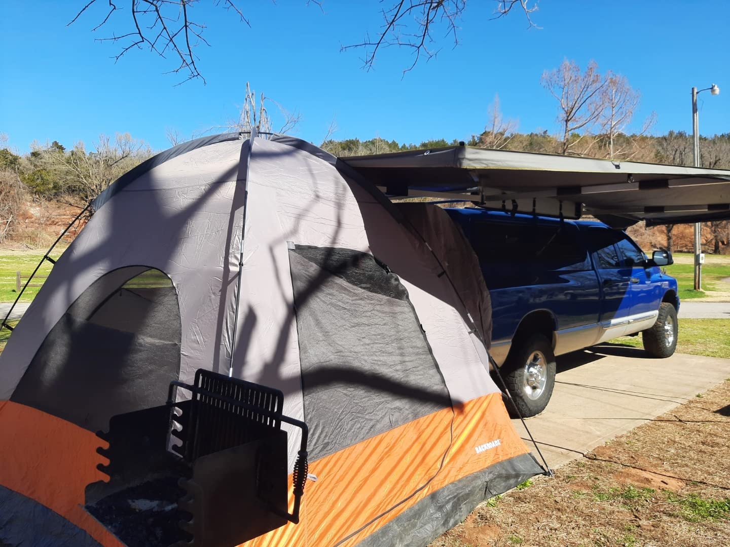 Nomadic OVS Awning 270 Passenger Side - Dark Gray Cover with Black Cover Universal customer photo 2