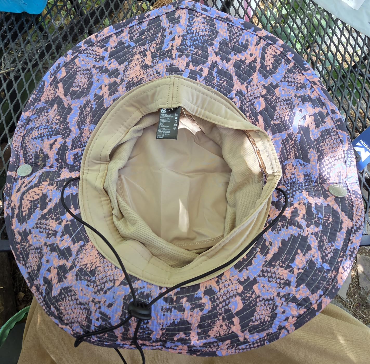 MISSION Cooling Bucket Hat - Unisex Wide-Brim Hat for Men & Women - Lightweight, Foldable & Durable - Cools Up to 2 Hours customer photo 1