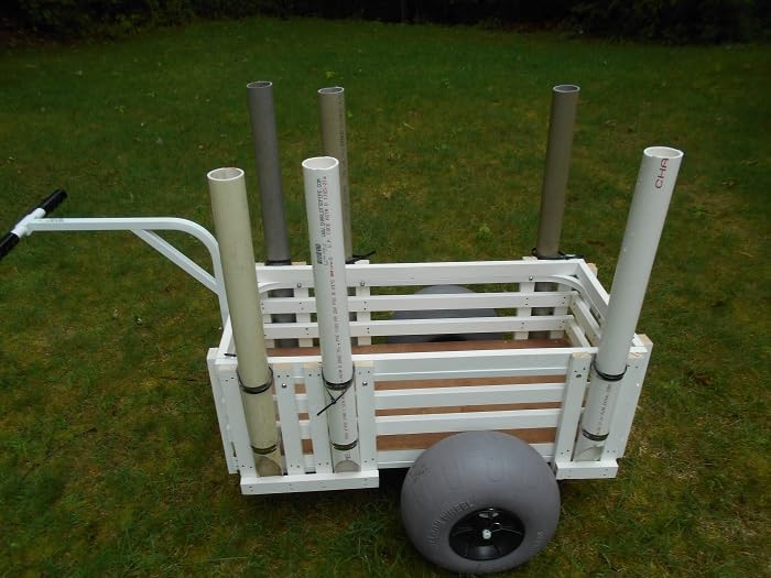 Sea Striker Balloon Tire Surf and Beach Cart - Outdoor Fishing Rolling Wheel Wagon customer photo 1