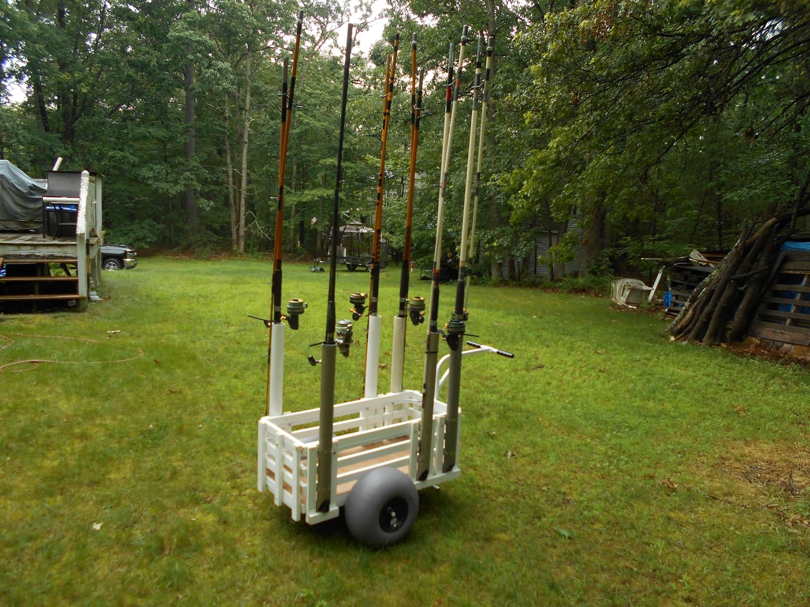 Sea Striker Balloon Tire Surf and Beach Cart - Outdoor Fishing Rolling Wheel Wagon customer photo 2