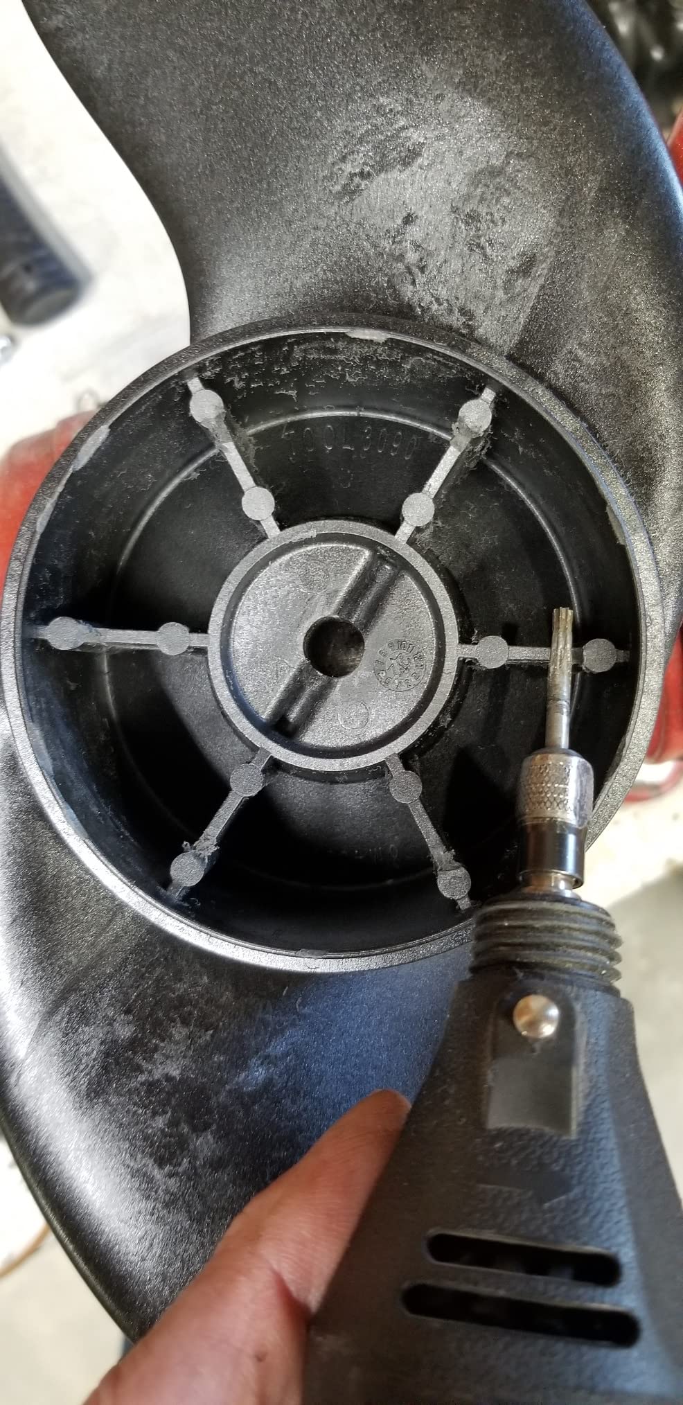 MotorGuide 8M4004173 Katana Two-Blade Propeller - 10.25-Inch Diameter, 3.5-Inch Hub customer photo 1