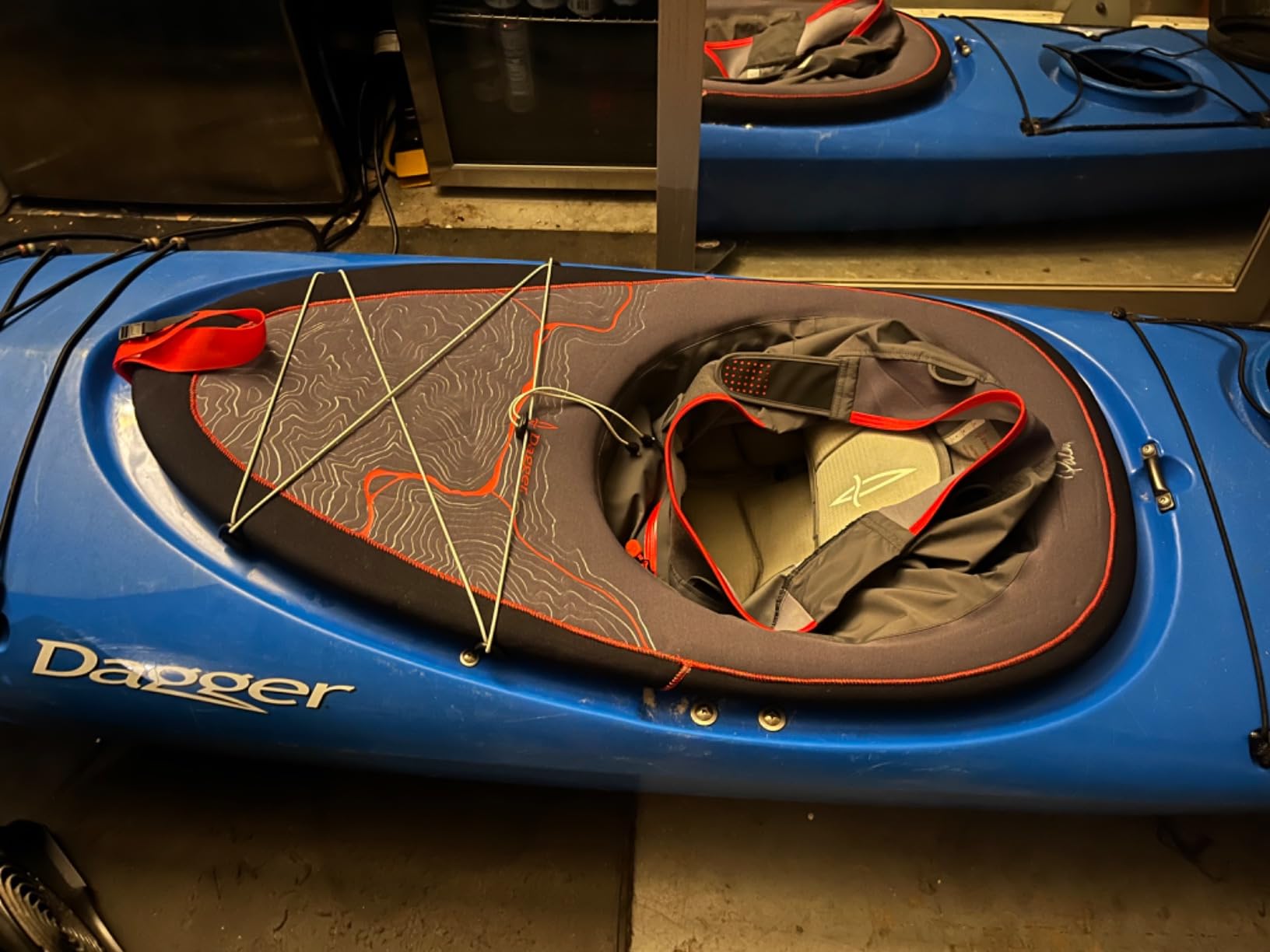 Dagger Outbound Spray Skirt | Touring Kayak Skirt | Kevlar Reinforced Neoprene | Adjustable Waist | 4 Cockpit Sizes customer photo 1