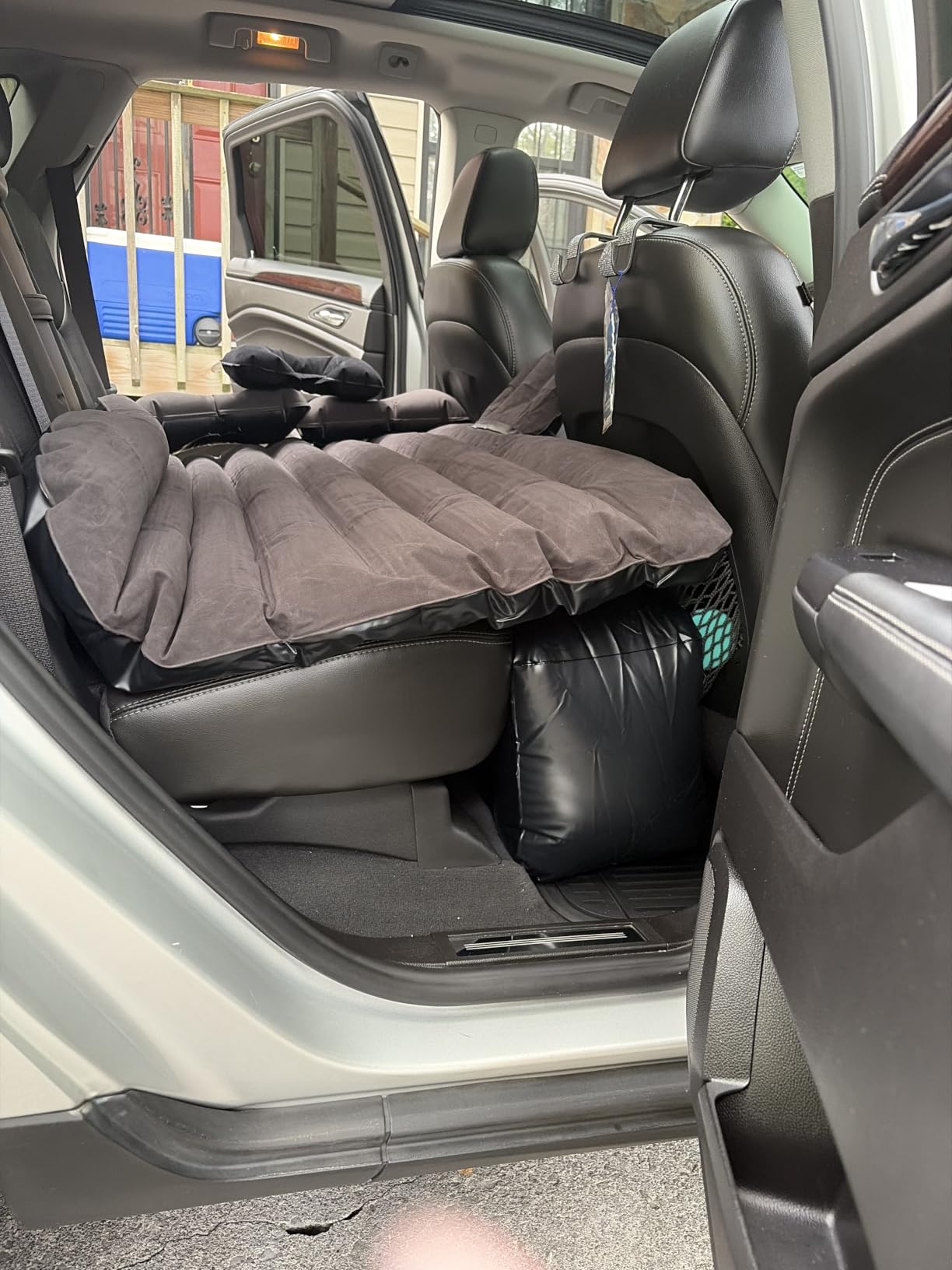 Onirii Inflatable Car Air Mattress Back Seat Bed with Air Pump | 55